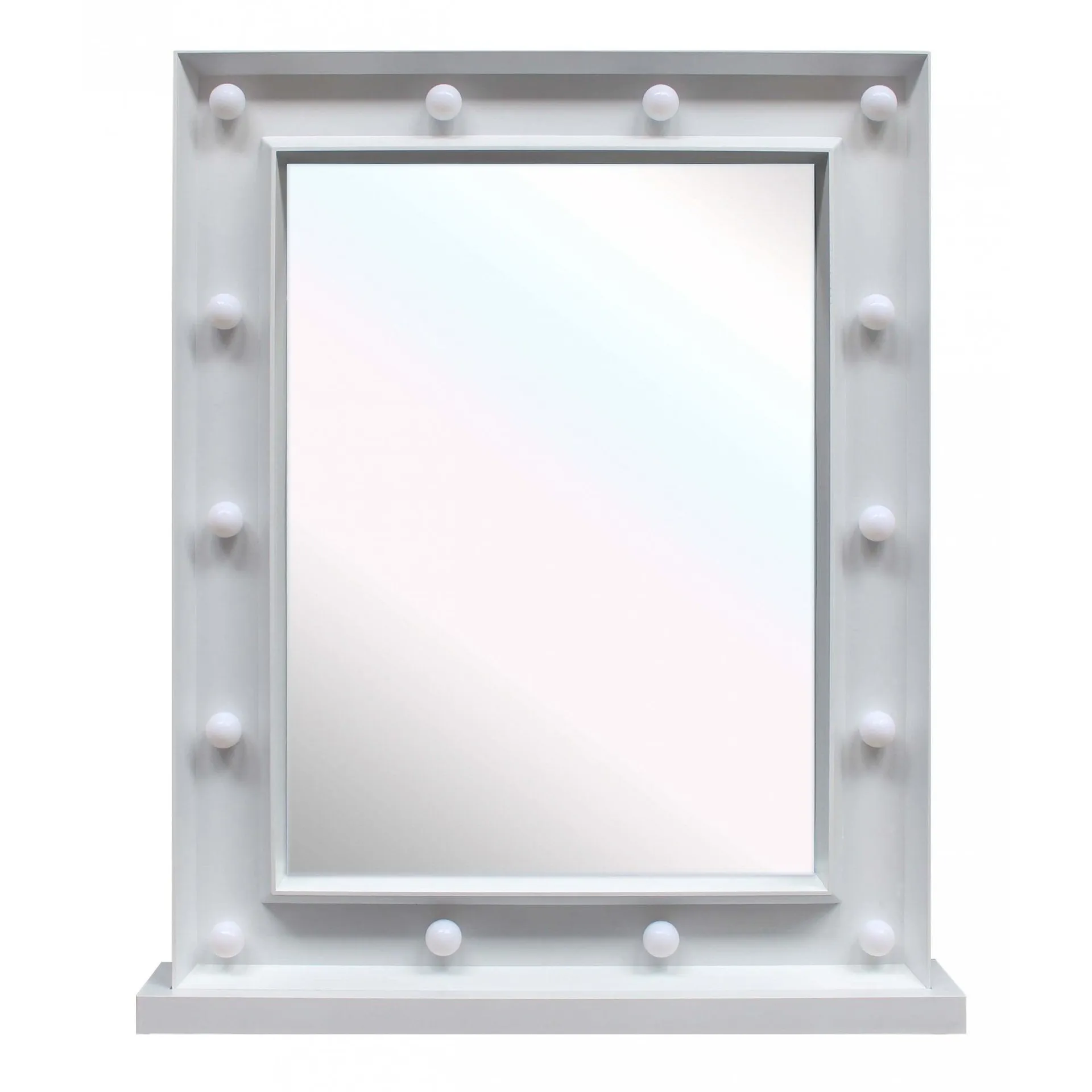 Dressing Table Make Up Mirror with Hollywood LED Light 40x50cm