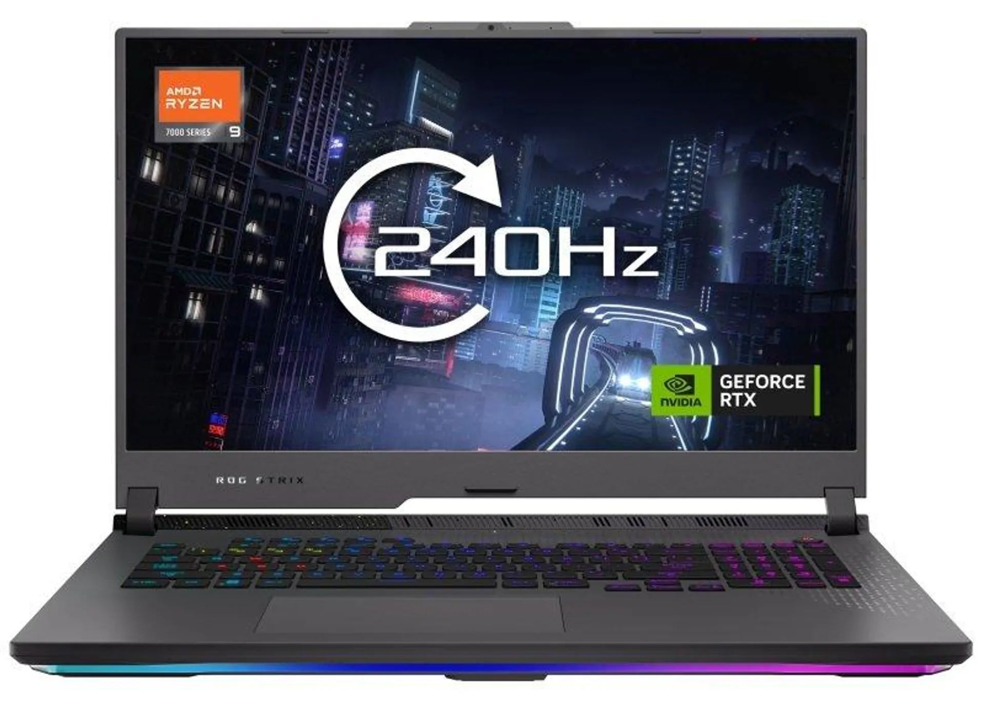 ASUS ROG STRIX G17 17 Inch Gaming Laptop - AMD Ryzen 9 7845HX, RTX 4070