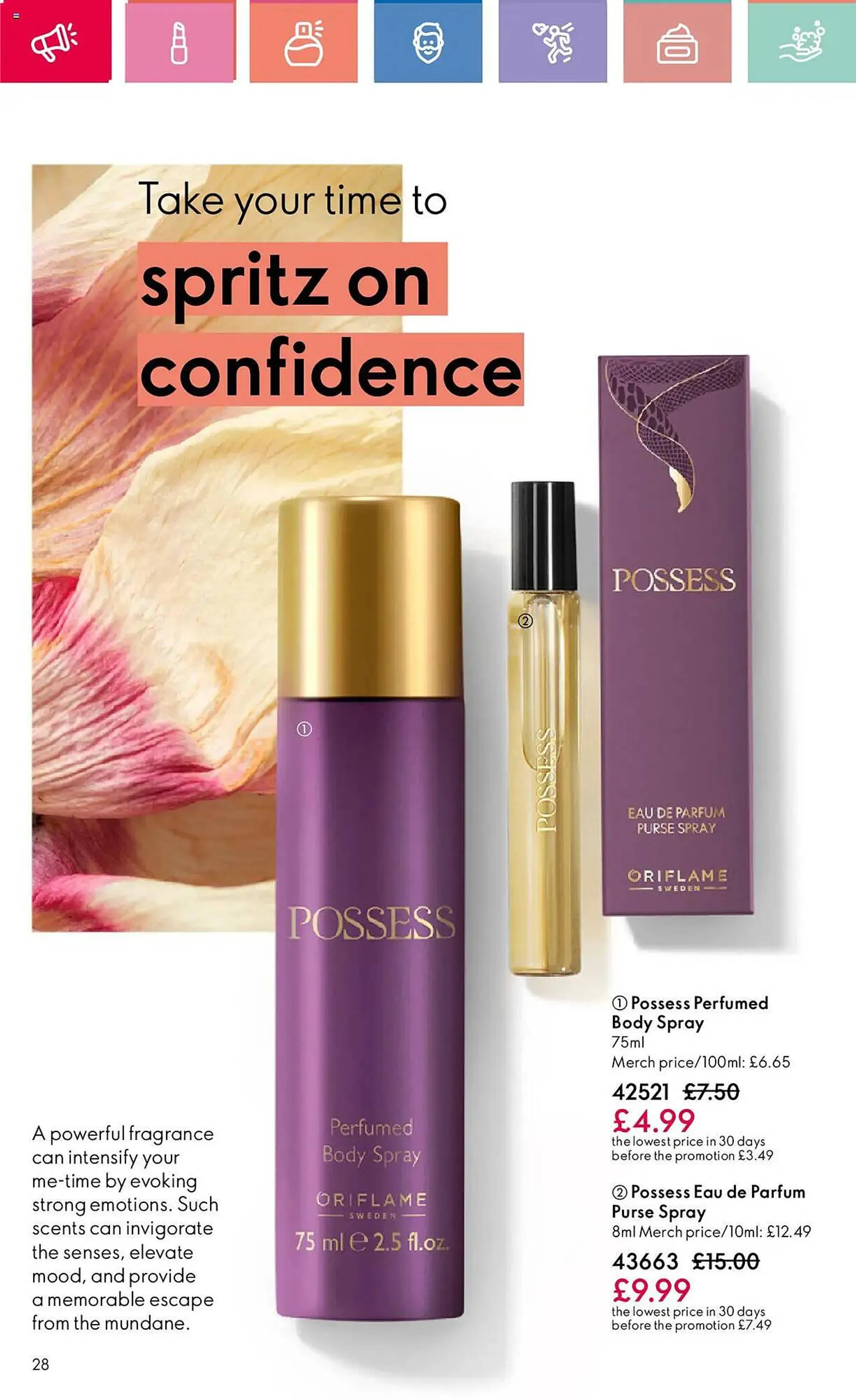 Oriflame leaflet from 3 January to 22 January 2025 - Catalogue Page 28