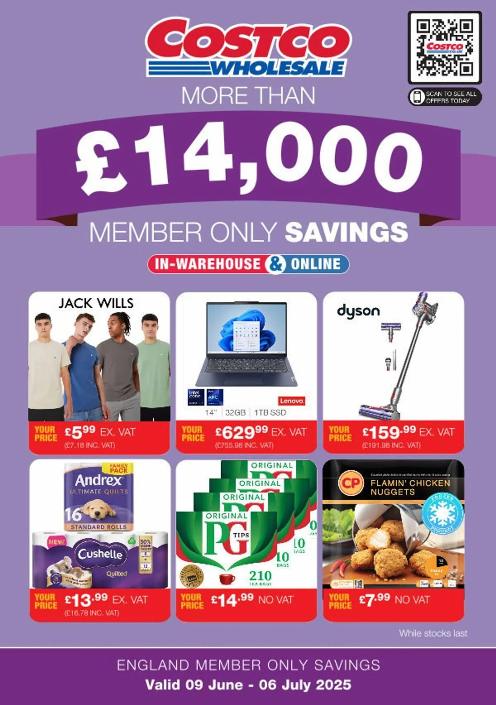 Costco leaflet from 9 June to 6 July 2025 - Catalogue Page 1