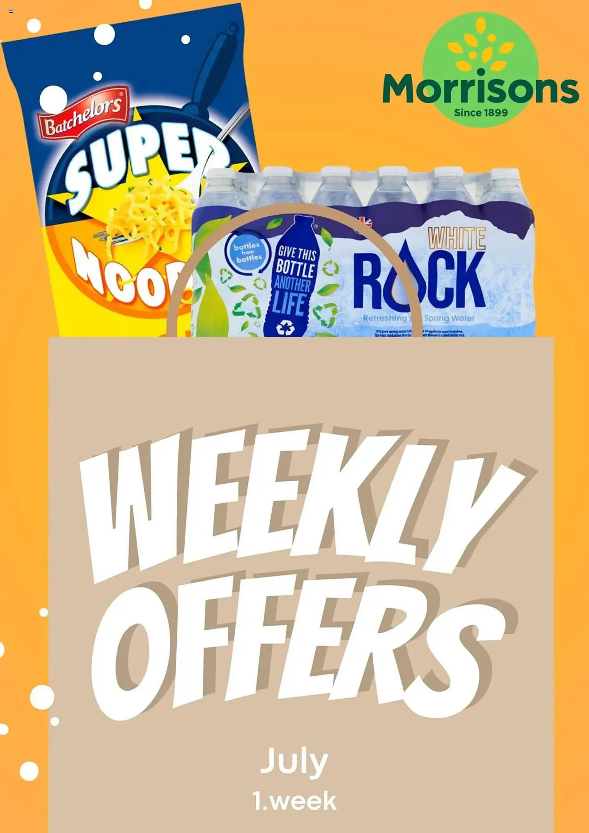 Morrisons leaflet from 30 June to 7 July 2025 - Catalogue Page 1
