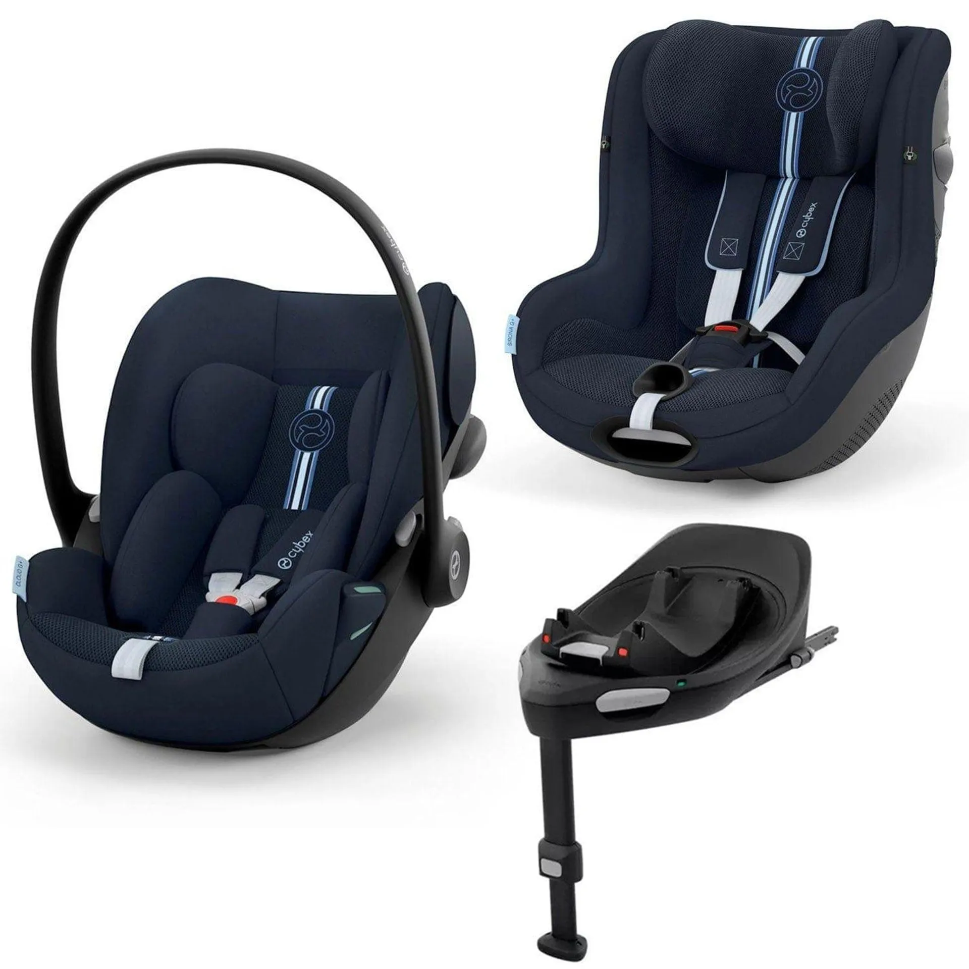 Cybex G PLUS Car Seat Bundle in Ocean Blue