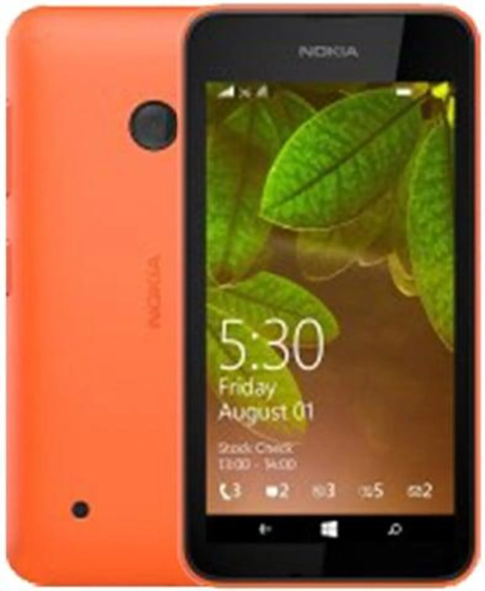 Nokia Lumia 530 4GB Orange, Unlocked B