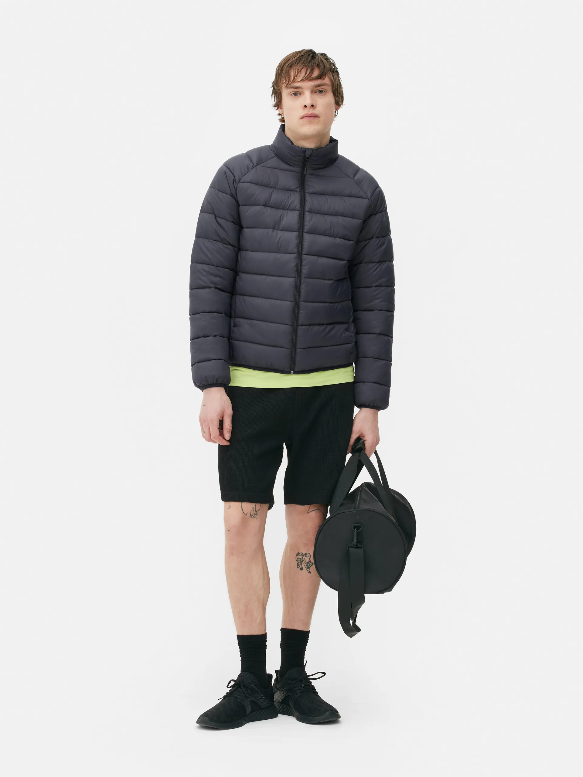 Essential Funnel Neck Puffer Jacket