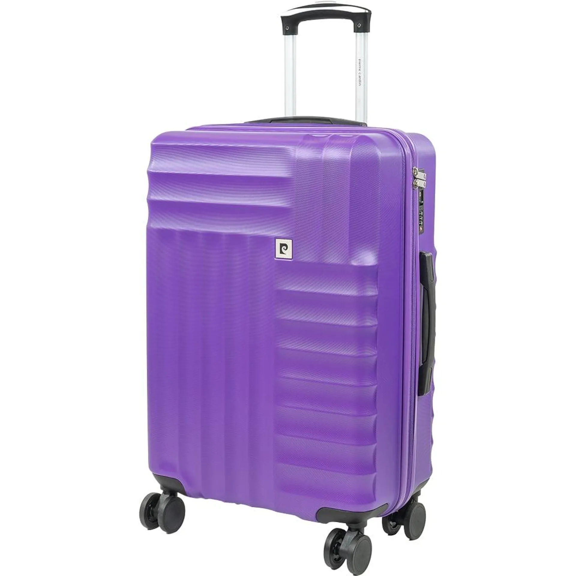 Pierre Cardin Medium Purple Trolley Suitcase