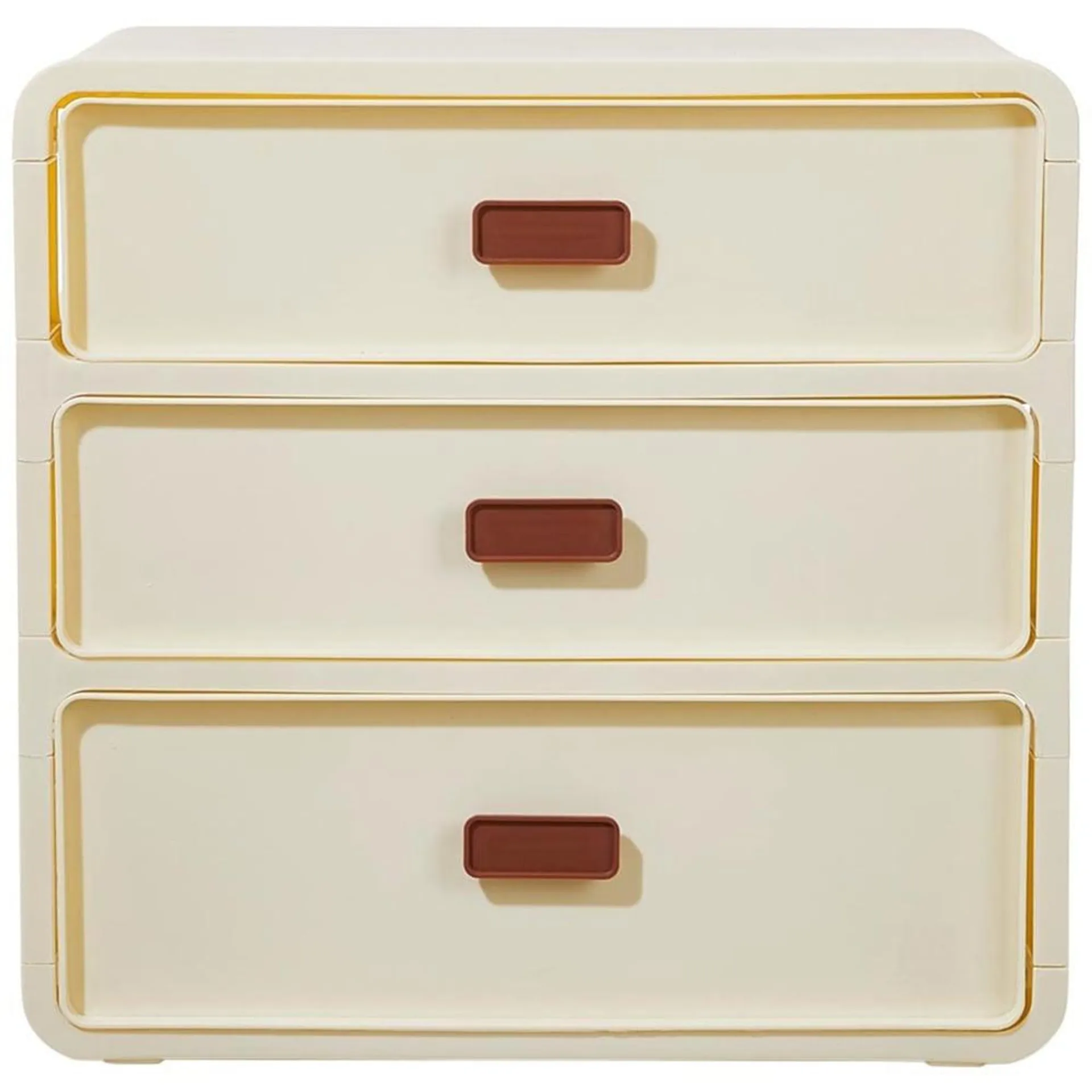 H&O Direct 3 Drawer Storage Organiser