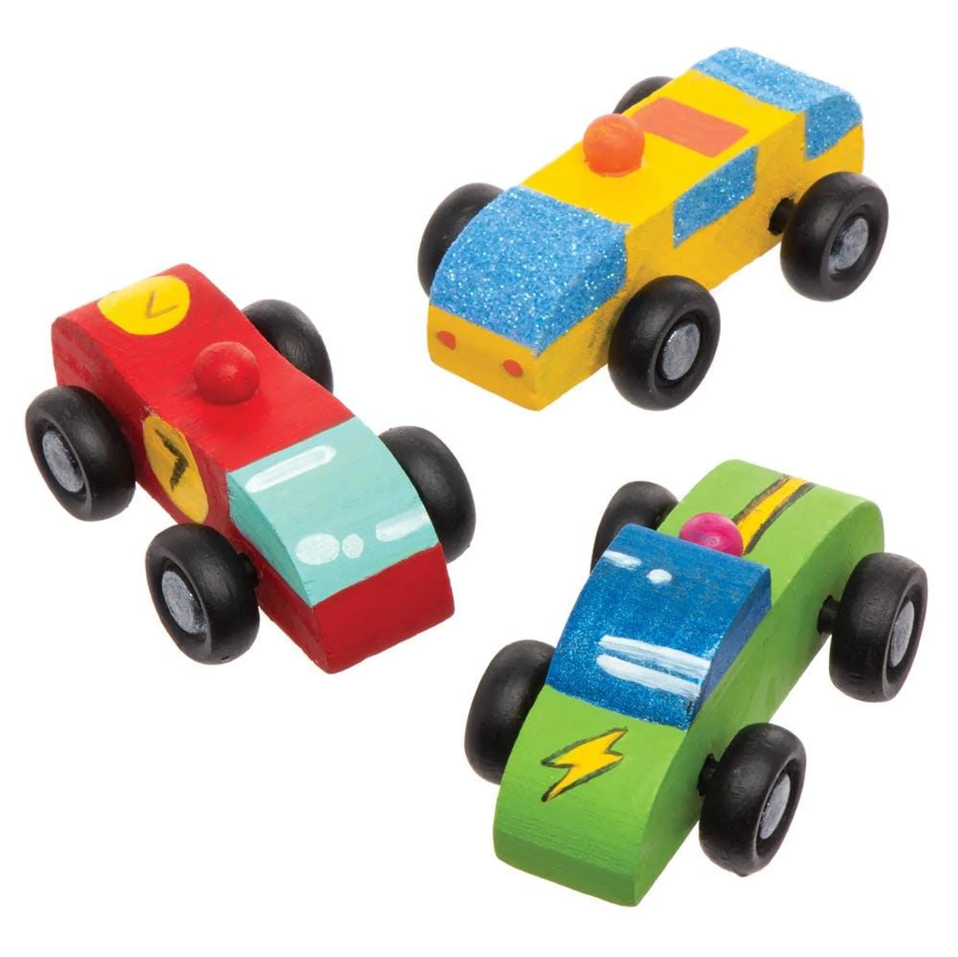 Mini Wooden Cars