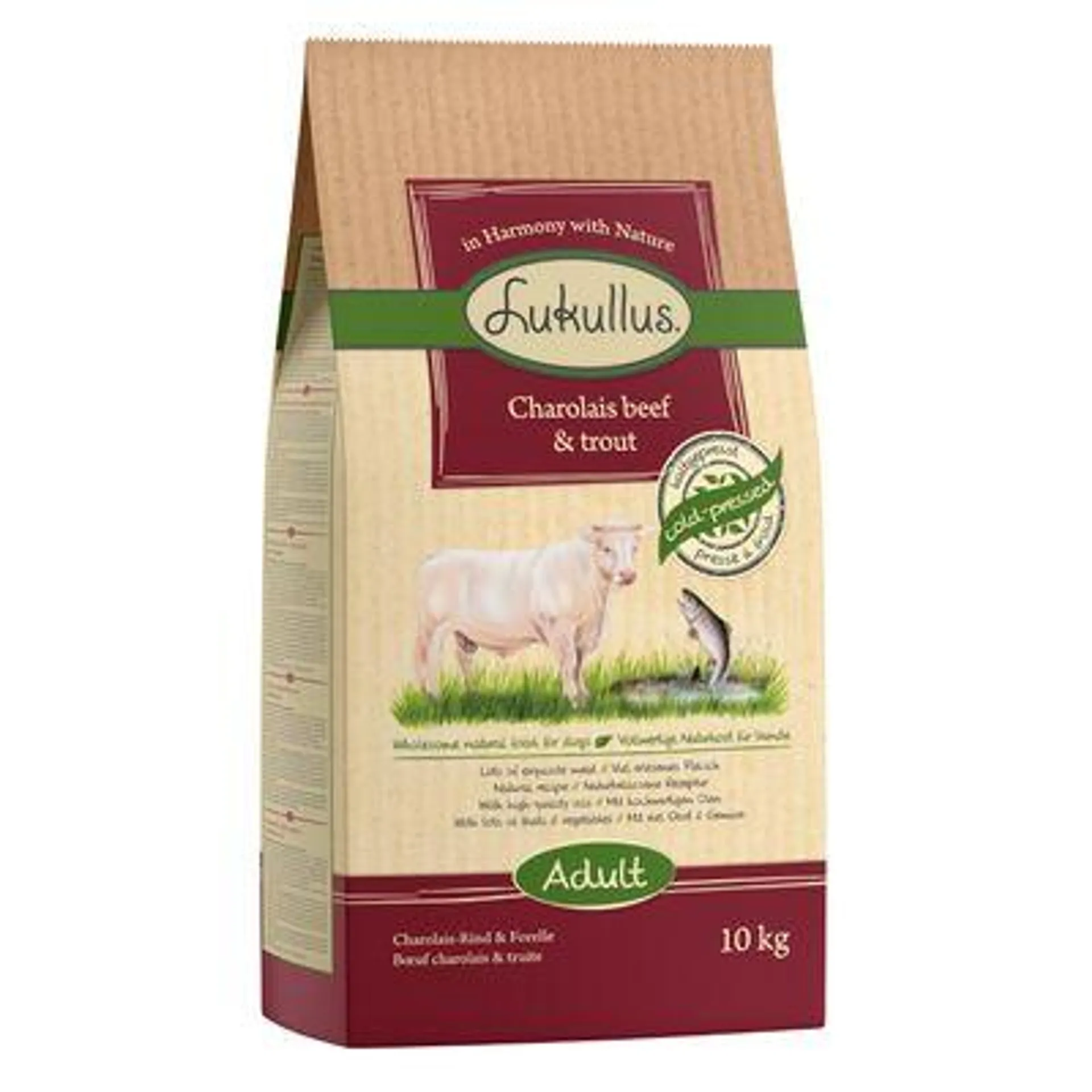 Lukullus Cold-Pressed Charolais Beef & Trout