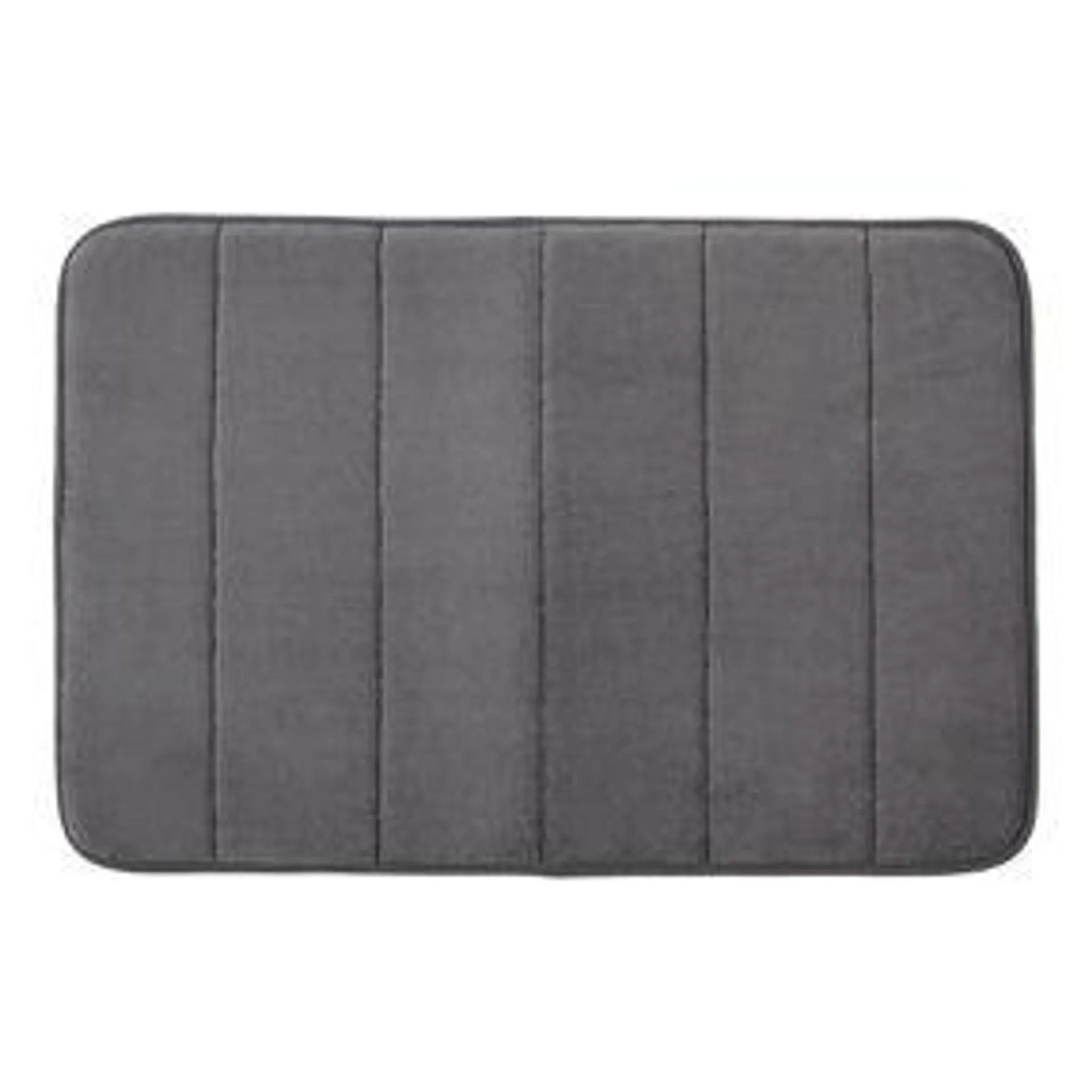 George Home Charcoal Memory Foam Bath Mat