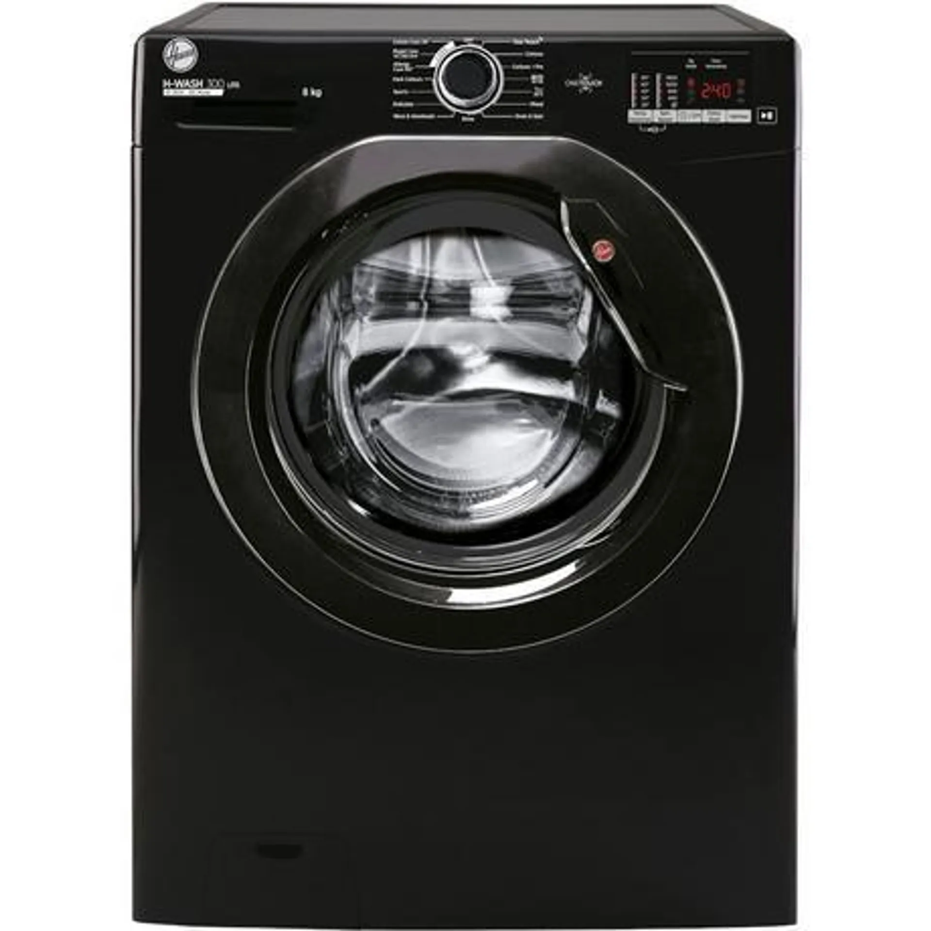 Hoover H3W582DBBE 8kg 1500 Spin Washing Machine - Black