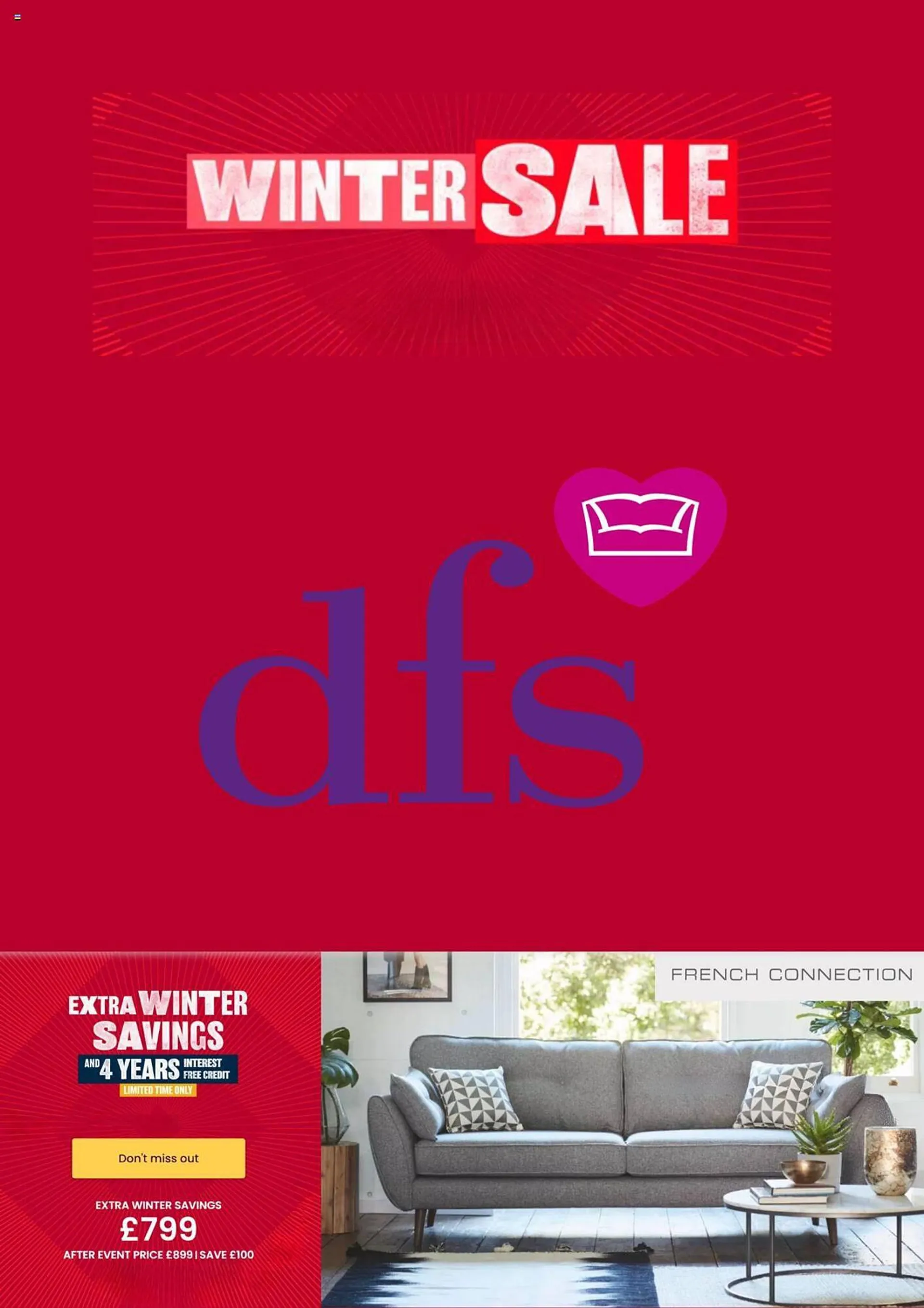 DFS leaflet from 21 December to 21 January 2024 - Catalogue Page 1