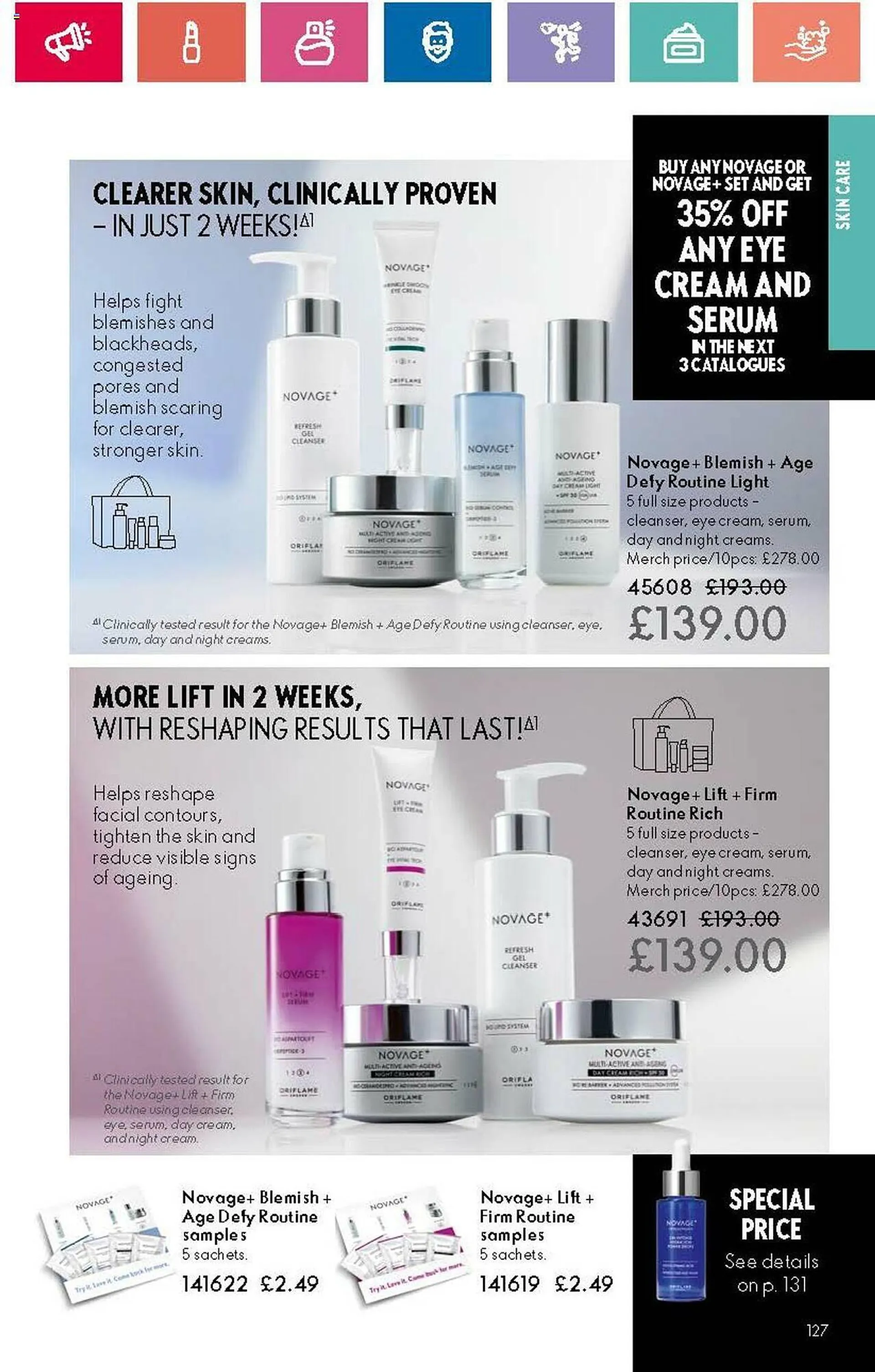 Oriflame leaflet from 30 May to 19 June 2024 - Catalogue Page 127