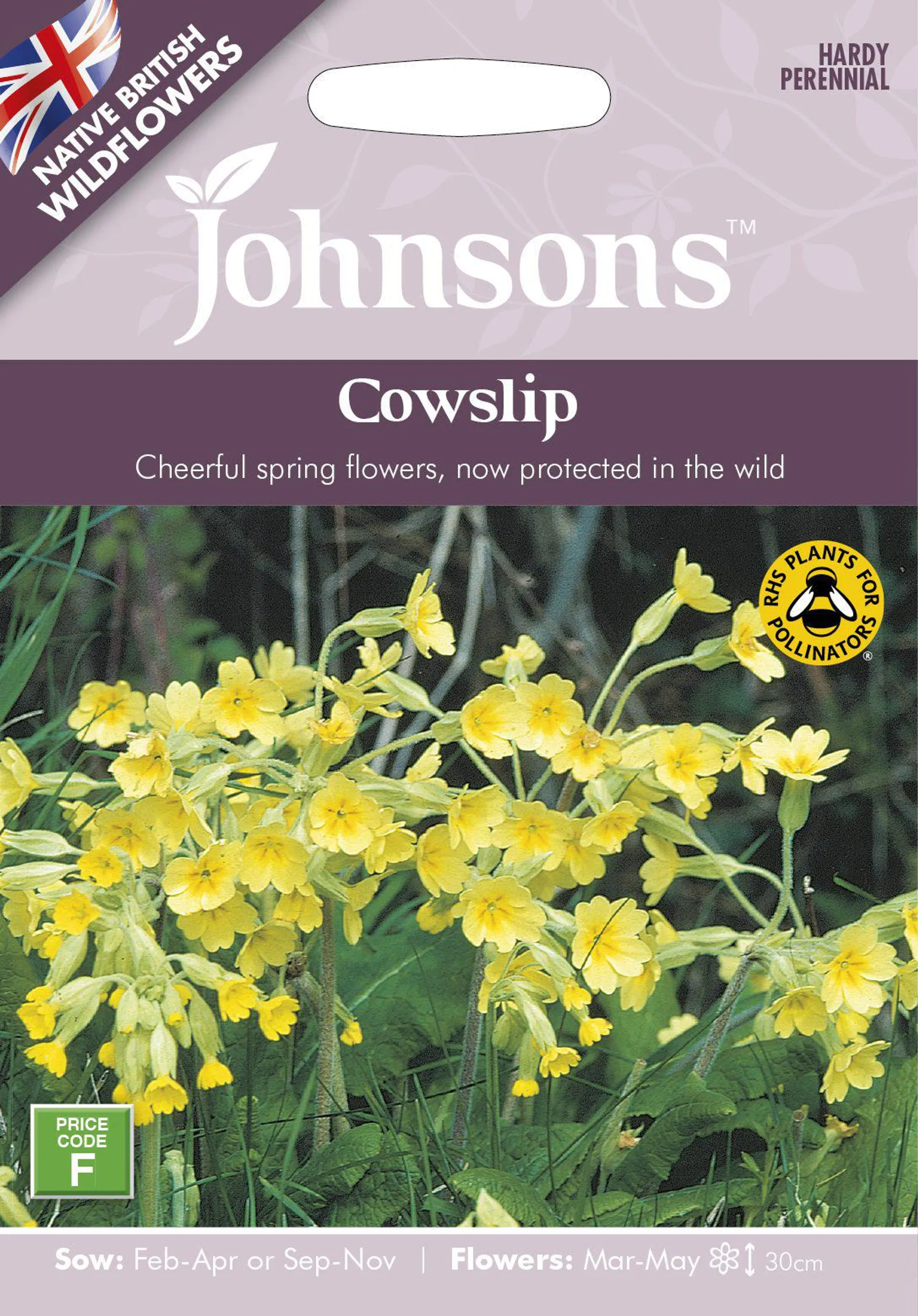 Johnsons Cowslip Seeds
