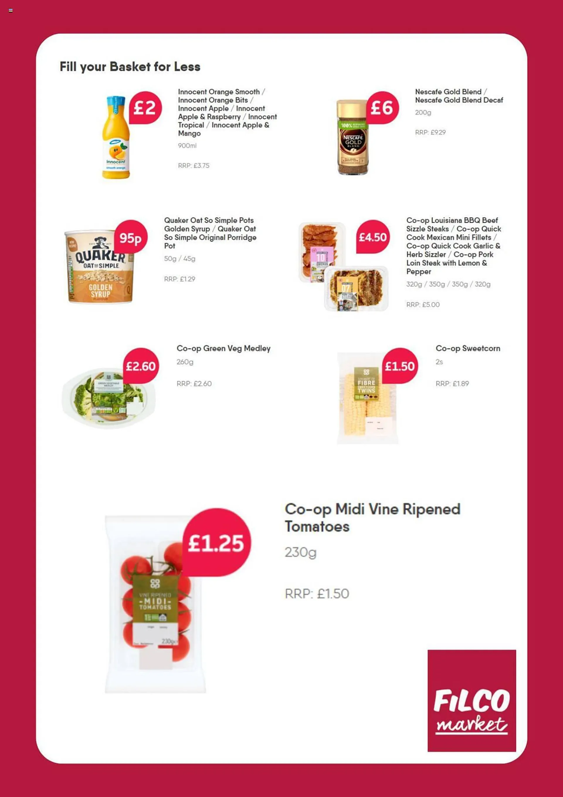 Filco Supermarkets leaflet from 31 August to 30 September 2023 - Catalogue Page 3