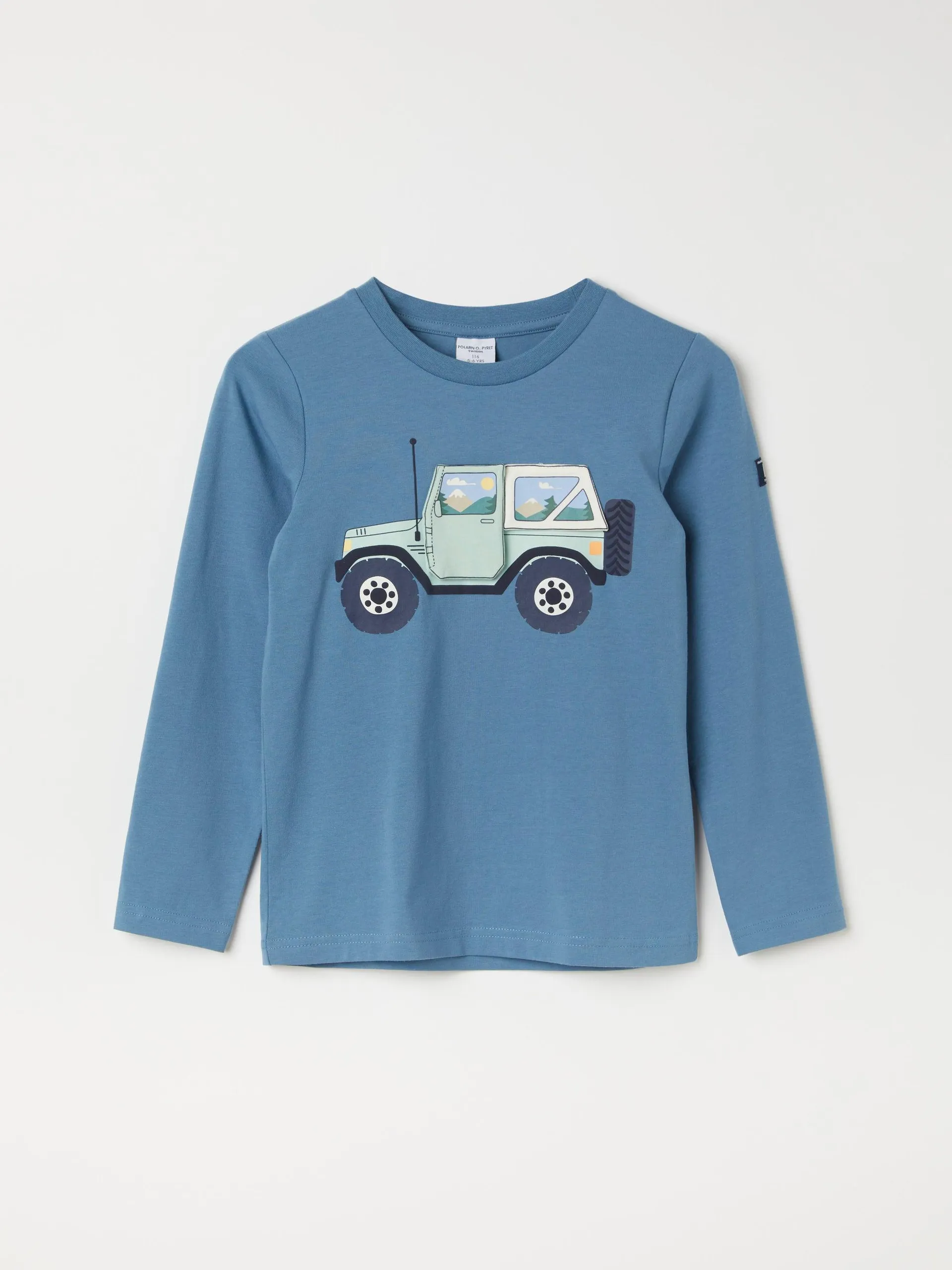 Jeep Print Kids Top