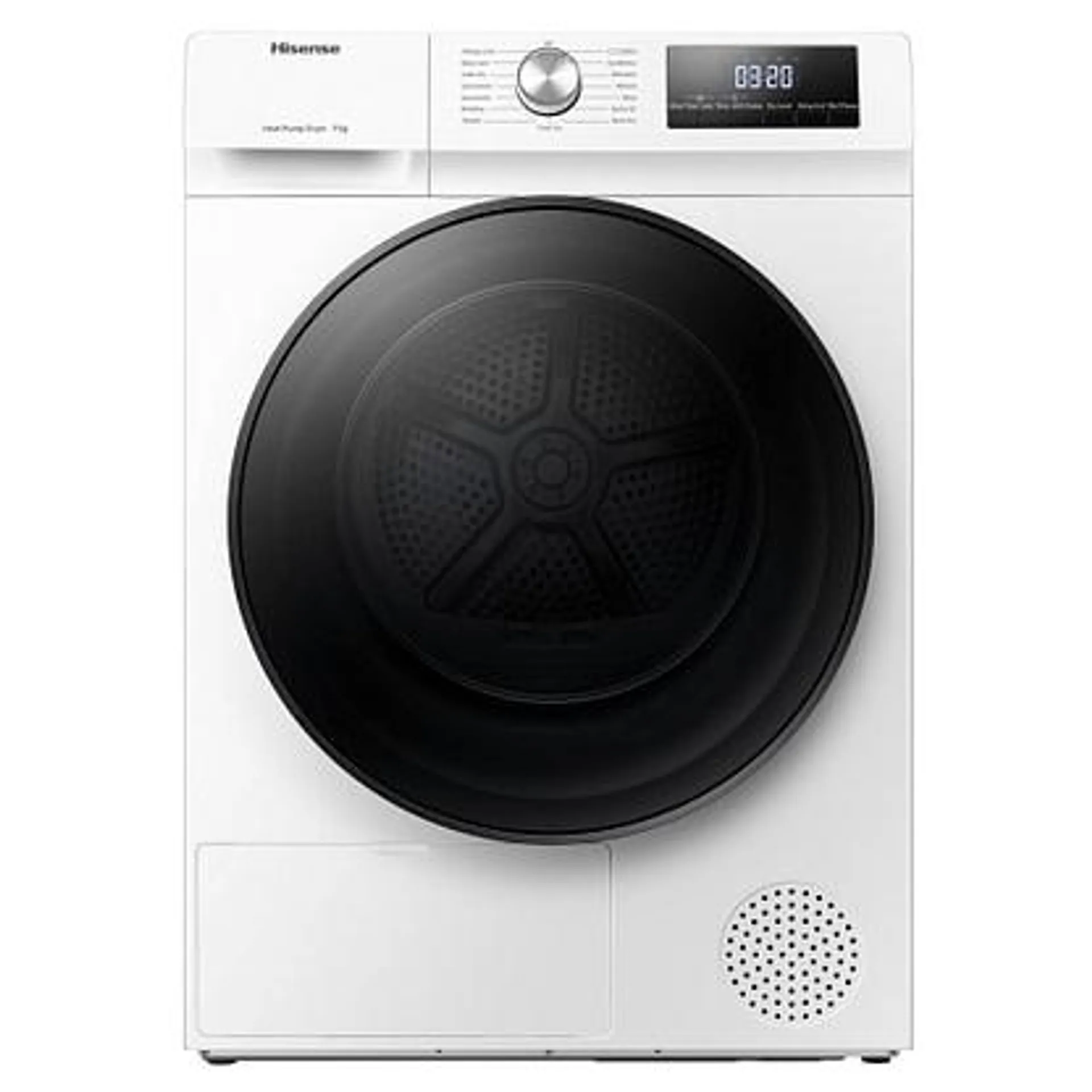 Hisense DHQA902U 8kg Condenser Tumble Dryer – WHITE