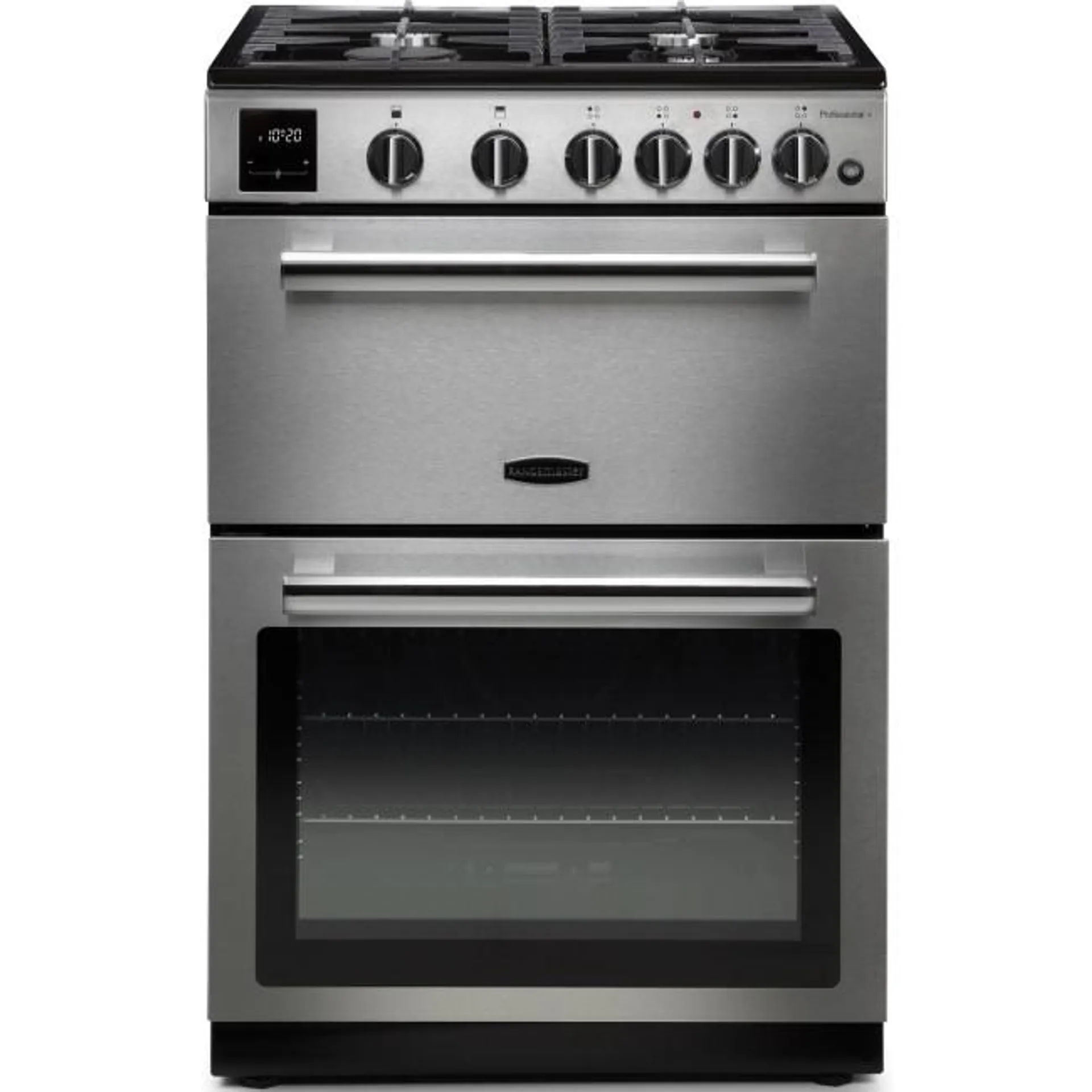 Rangemaster Professional Plus 60cm Gas Cooker - Stainless Steel and Chrome