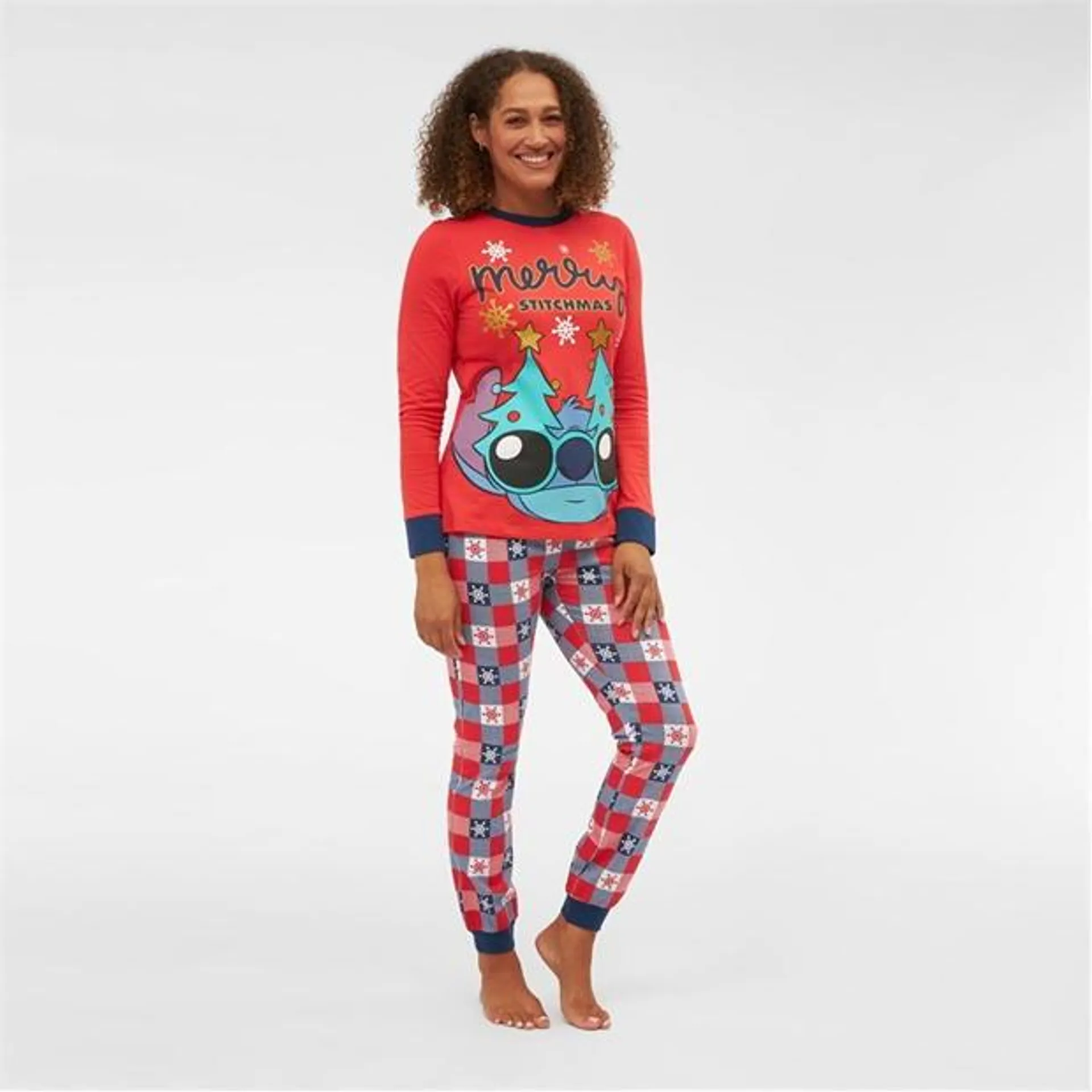 Family Ladies Lilo & Stitch Pj Set