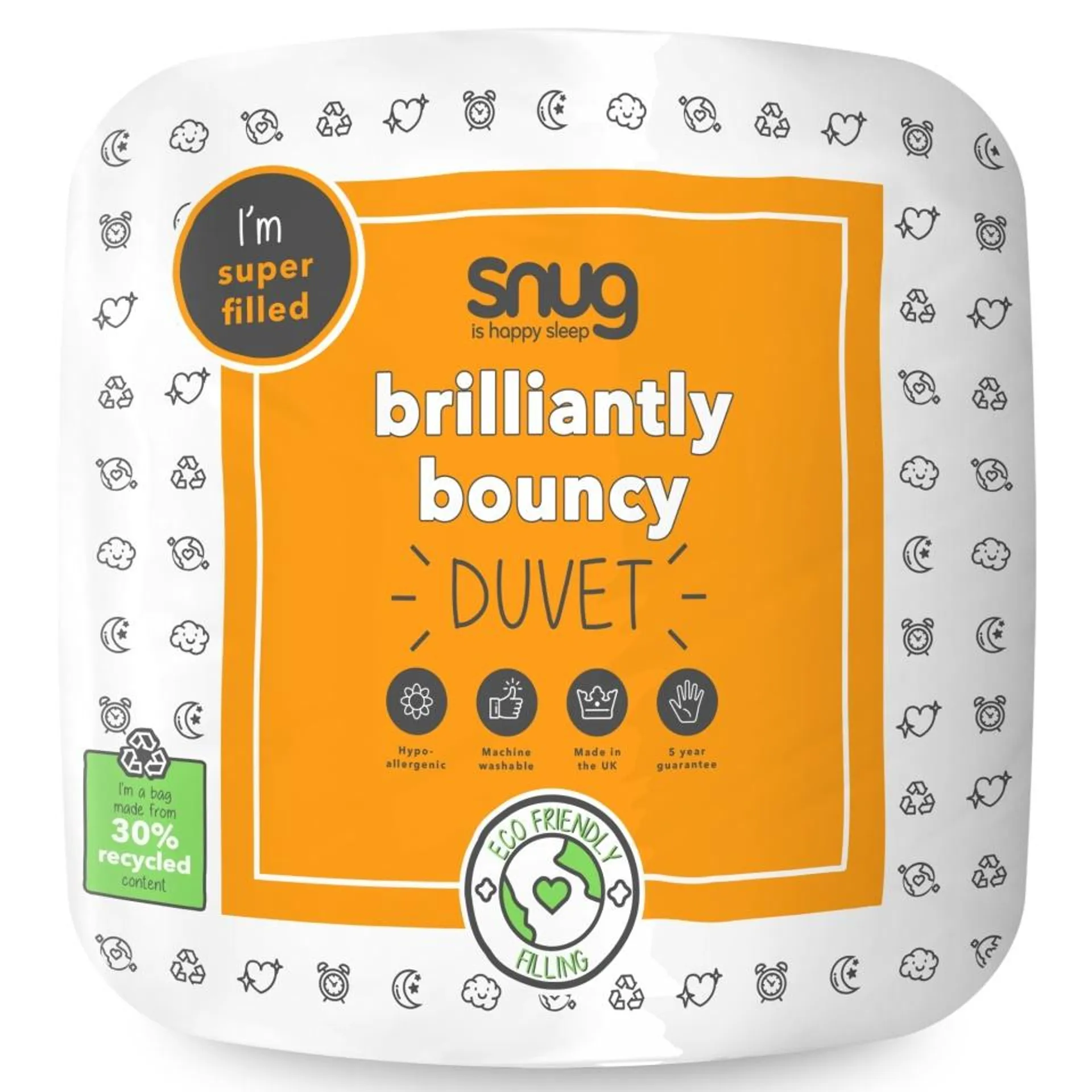 Snug Brilliantly Bouncy Duvet - 10.5 Tog - King