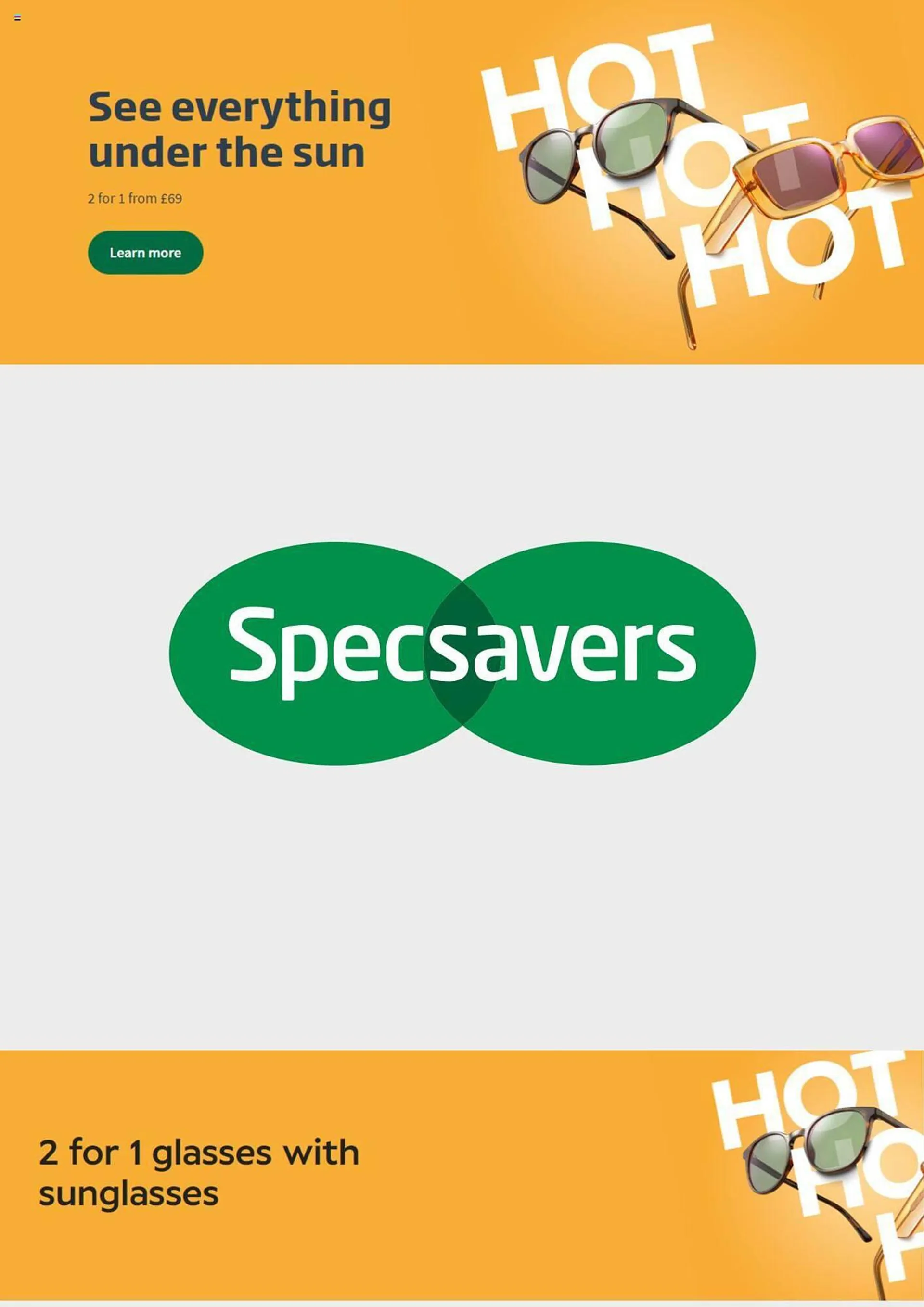 Specsavers Weekly Offers - 1
