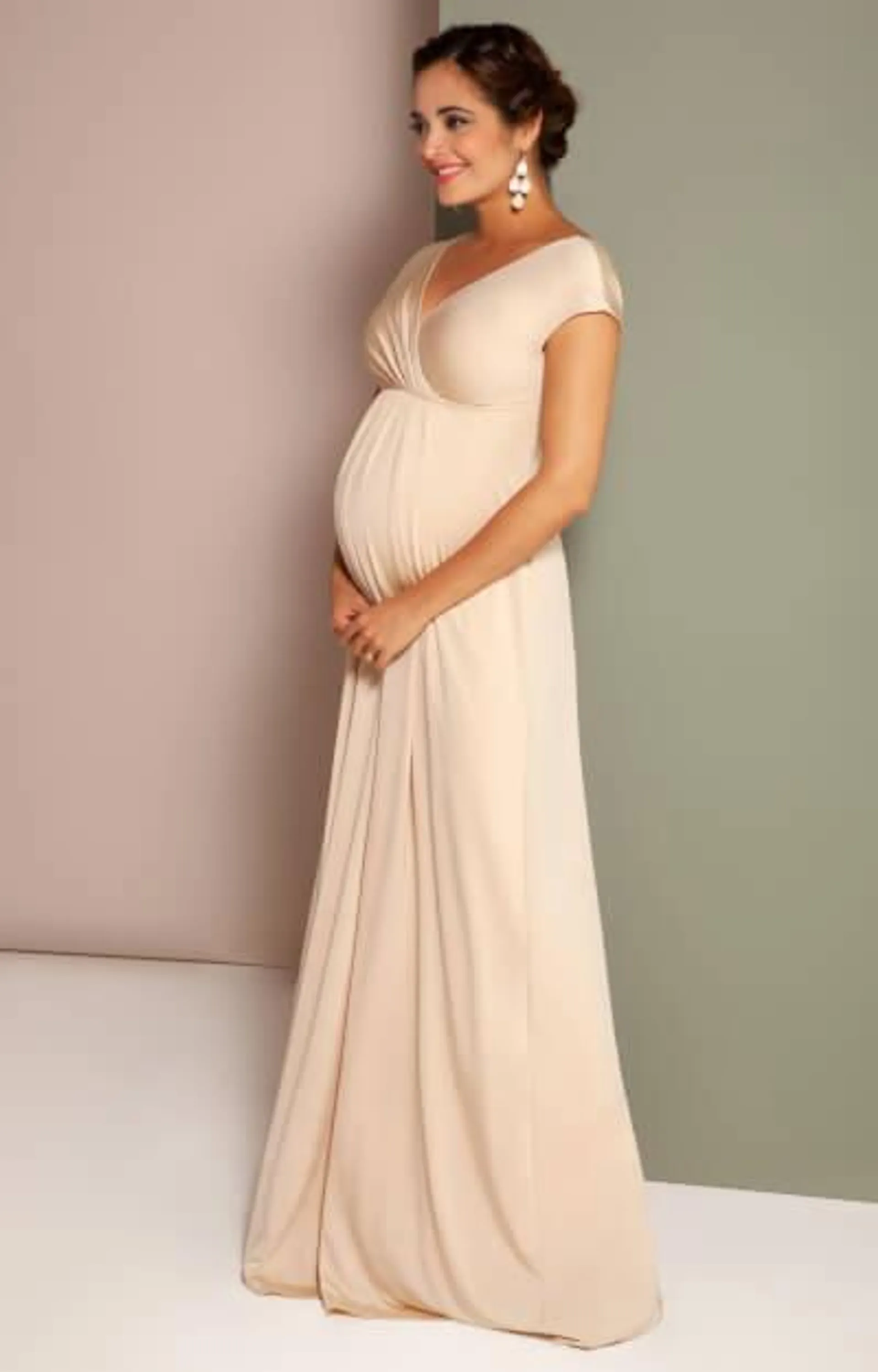 Francesca Maternity Maxi Dress