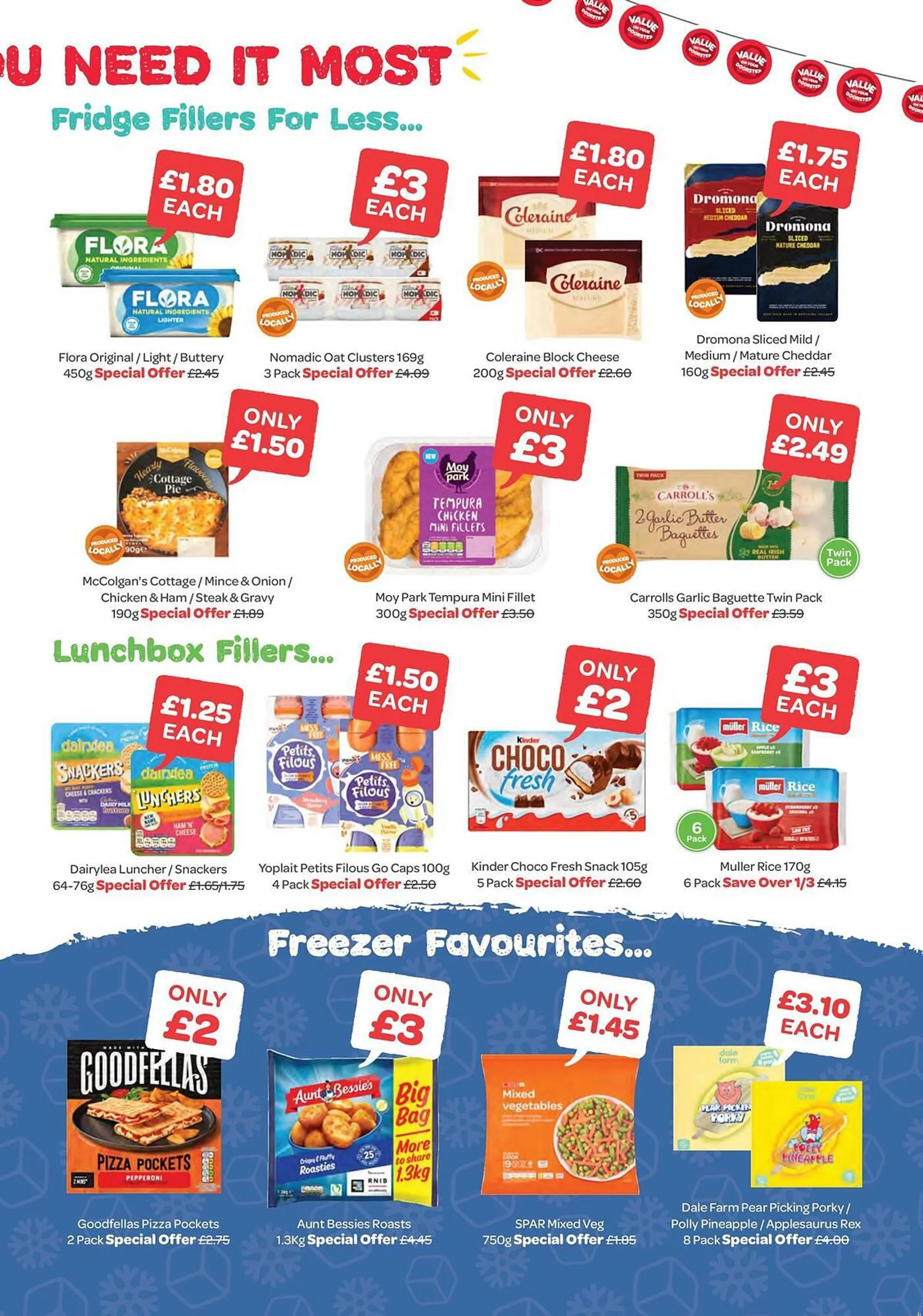 Spar leaflet from 11 March to 7 April 2024 - Catalogue Page 3