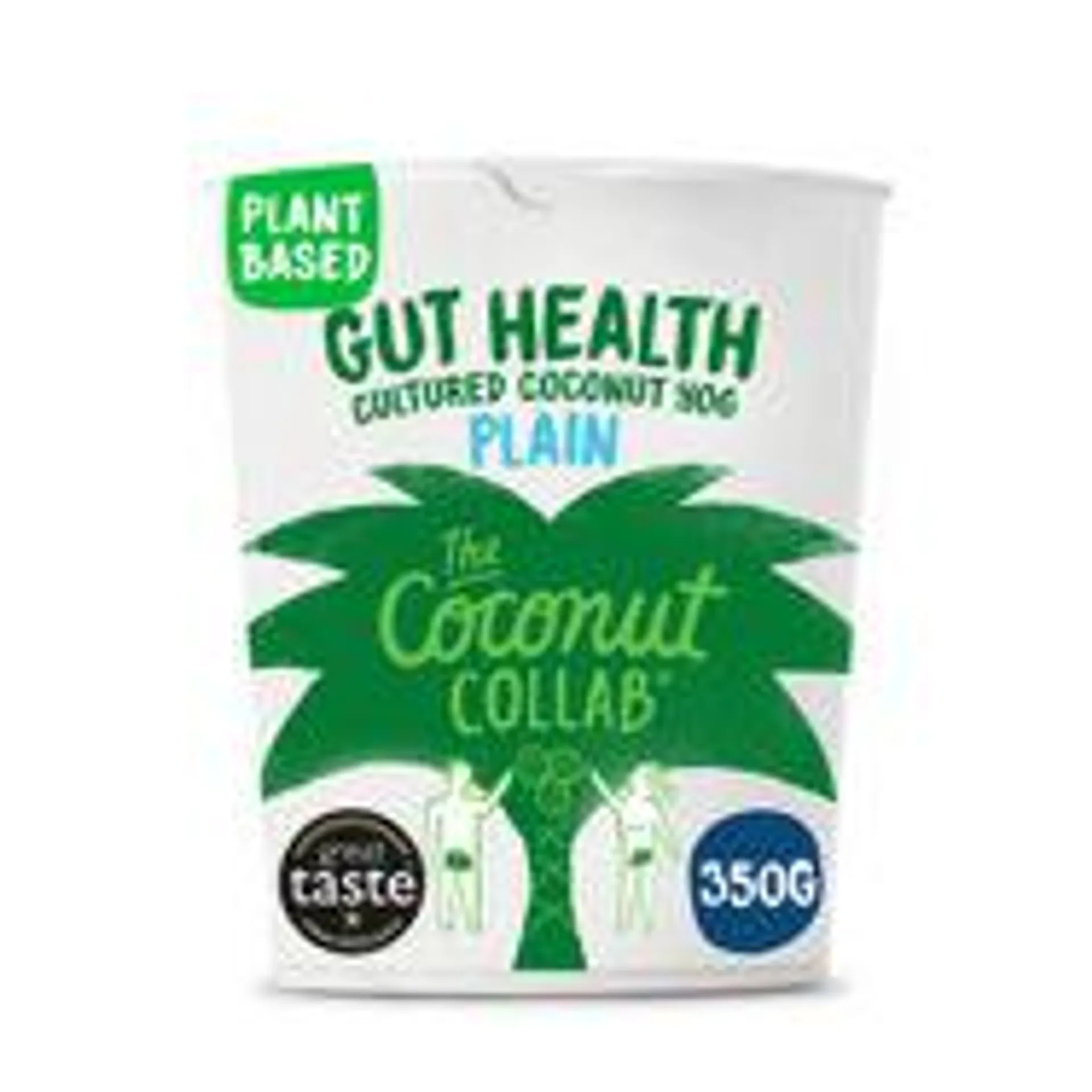 The Coconut Collaborative Gut Health Cultured Coconut Yog Plain 350g