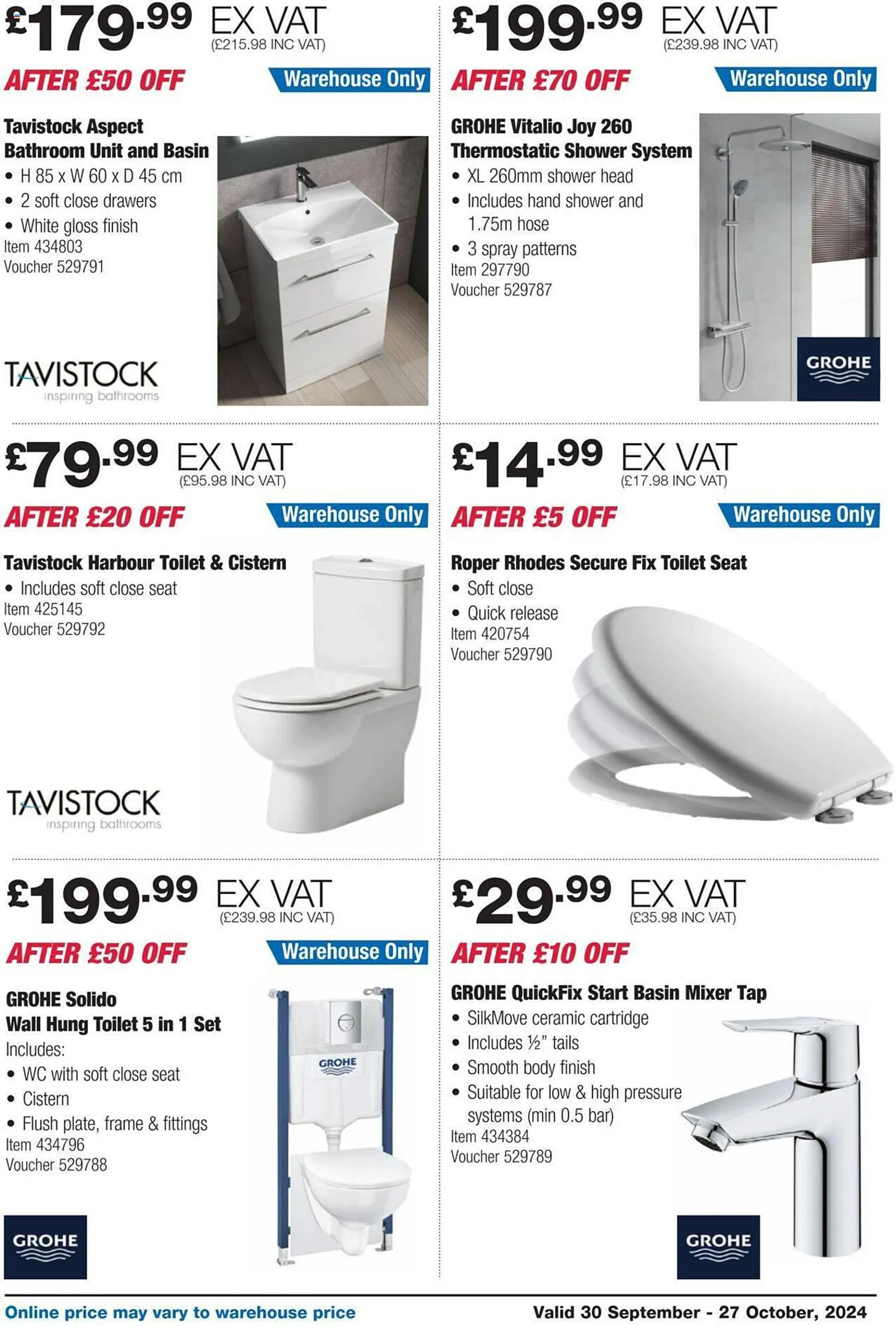 Costco leaflet from 30 September to 27 October 2024 - Catalogue Page 7