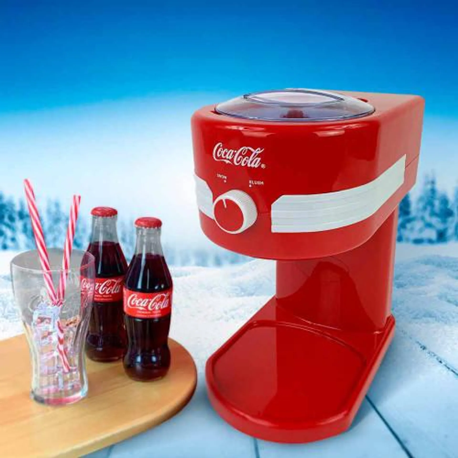 Coca-Cola Automatic Ice Shaver Machine