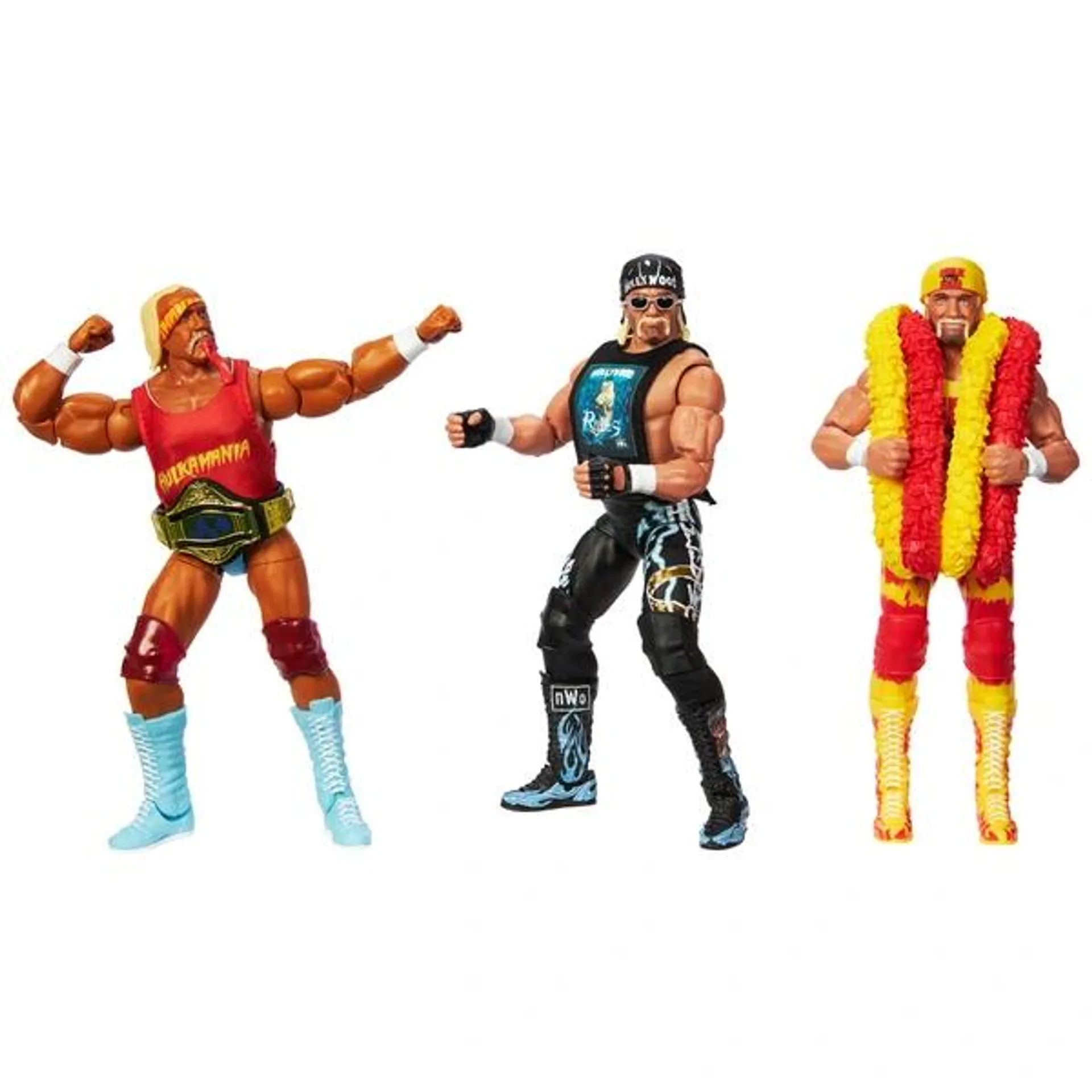 WWE - Elite Hulk Hogan 40e Anniversaire Pack 3 Figurines