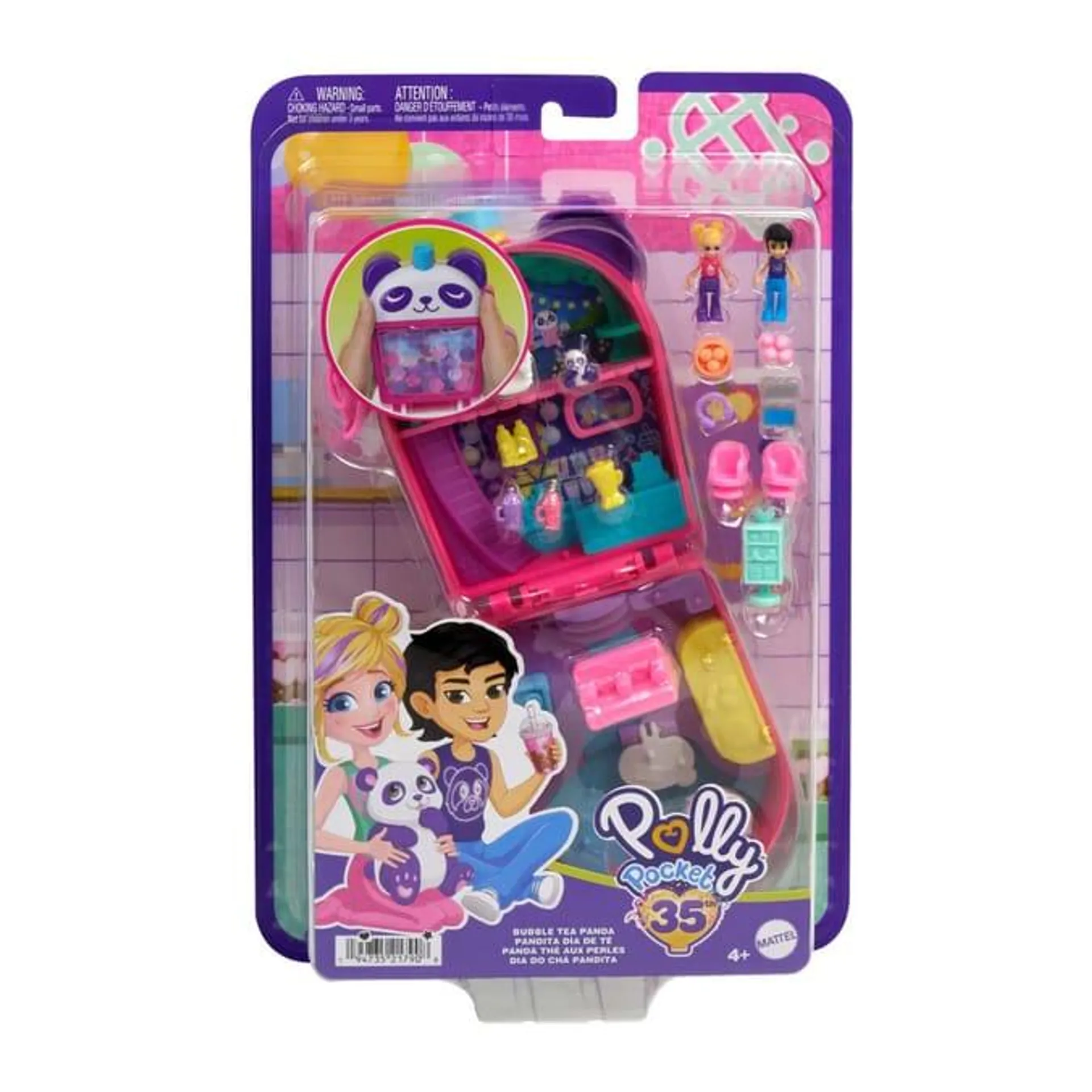 Polly Pocket Bubble Tea Panda Compact