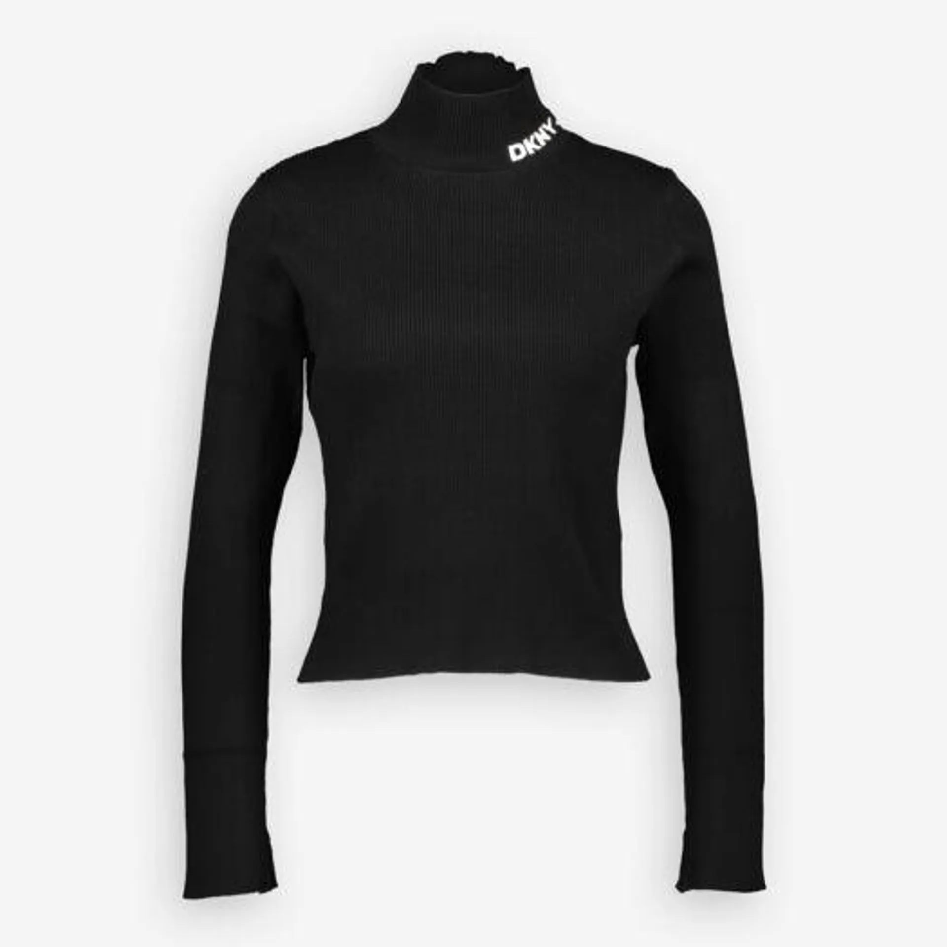 Black Cropped Jumper