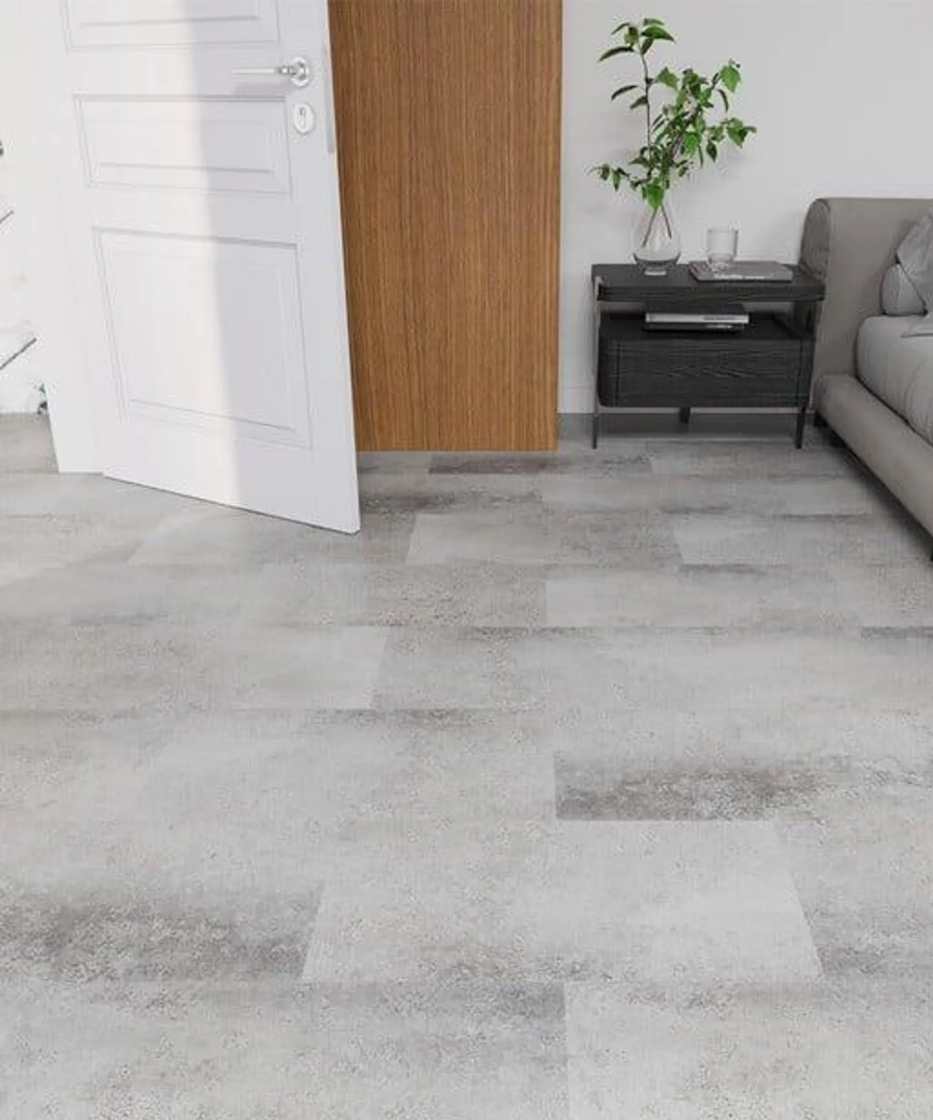 Ketton Concrete Luxury Vinyl Tile