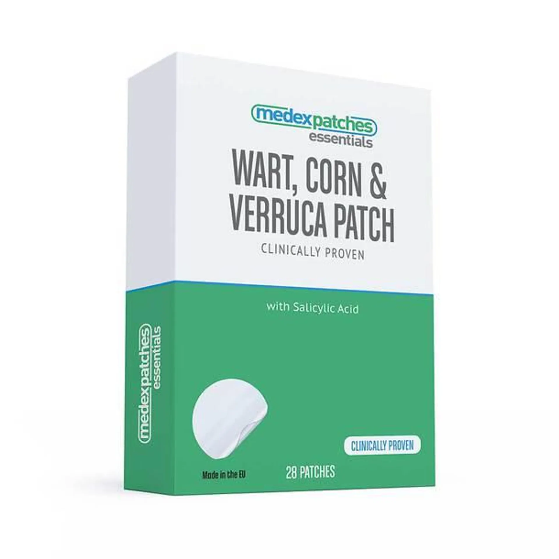 Wart, Verruca & Corn Remover (Pack of 28 Patches)