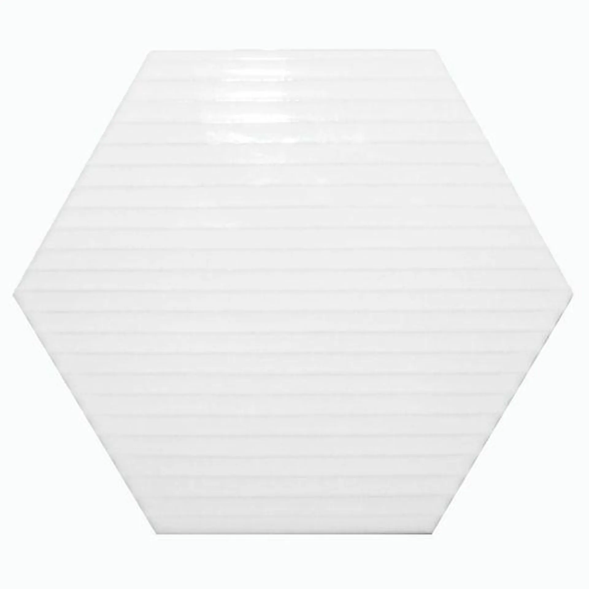 Carton White Gloss Hexagon Tiles