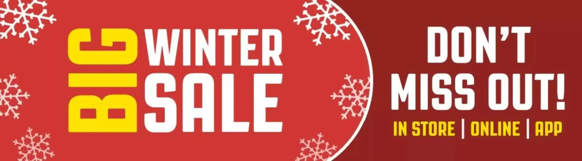 Big Winter Sale  - 1