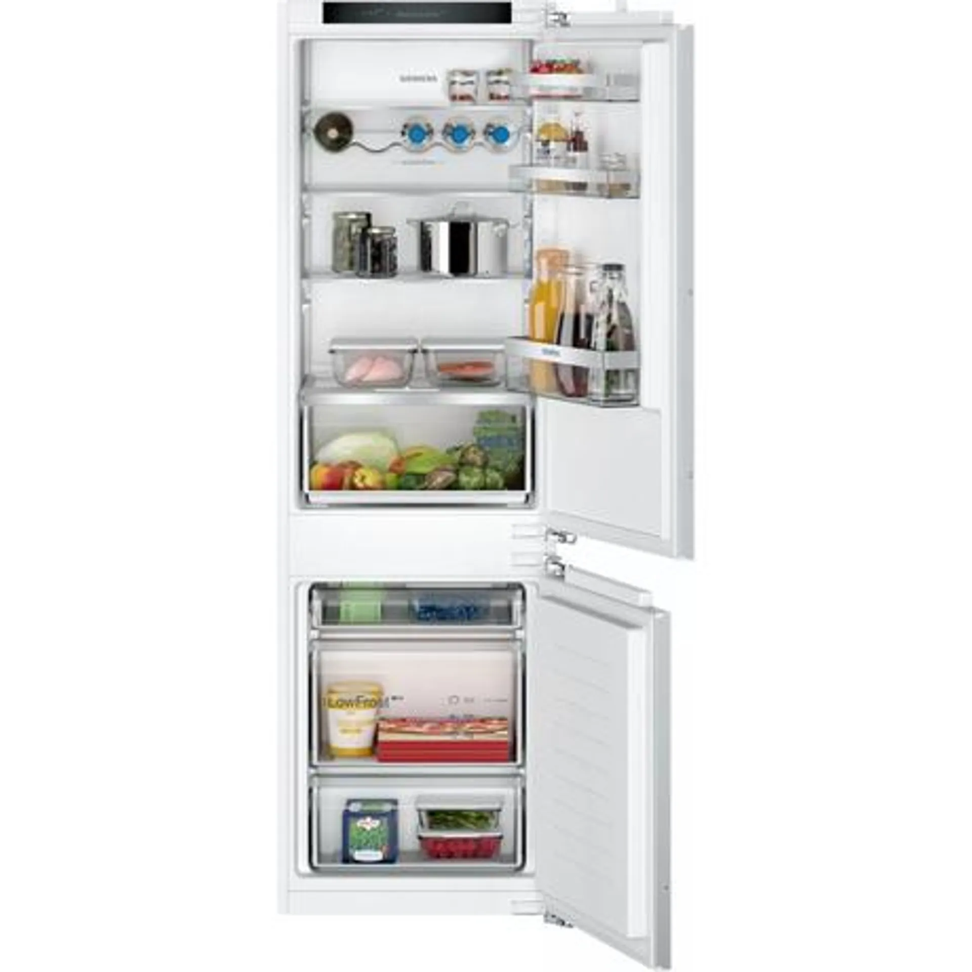 Siemens KI86VVFE0G 54.1cm 60/40 Integrated Low Frost Fridge Freezer