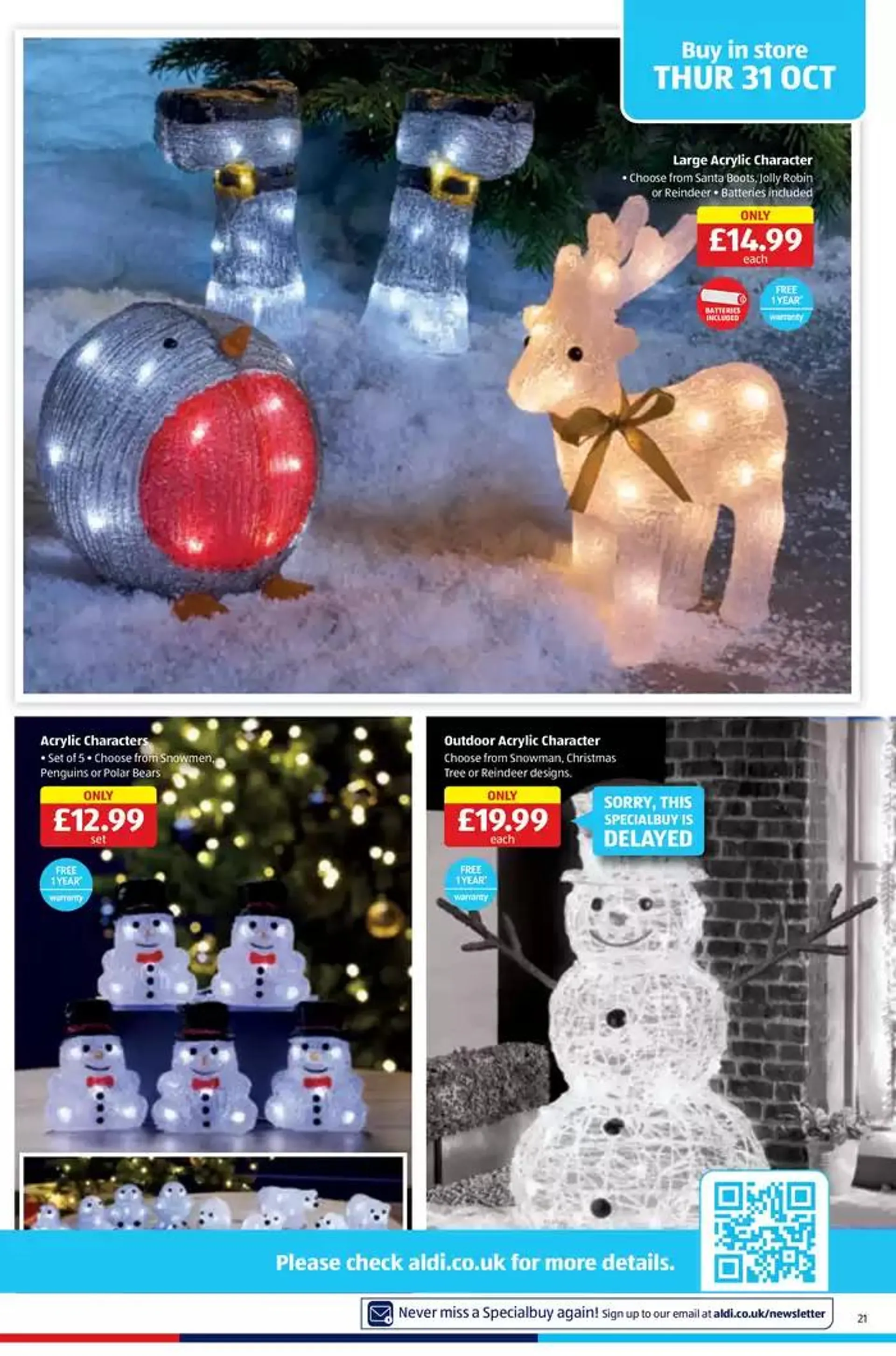 Aldi SpecialBuys UK from 26 October to 9 November 2024 - Catalogue Page 21