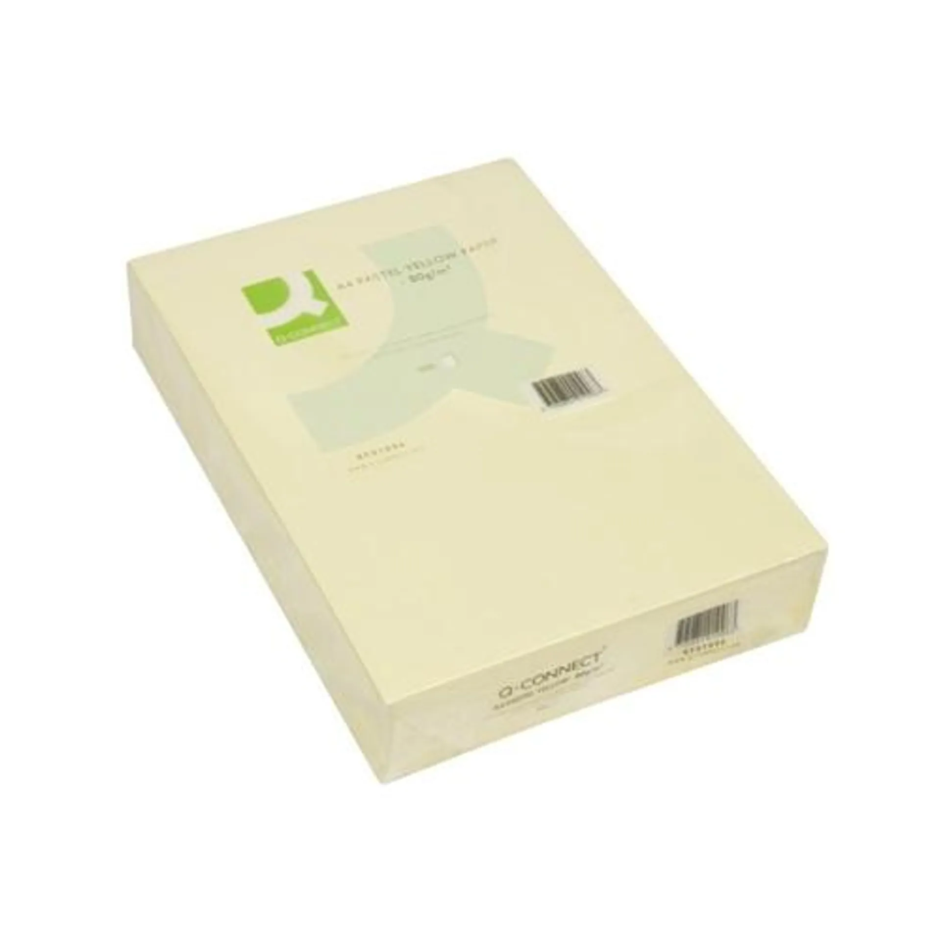 Q-Connect Yellow A4 Copier Paper 80gsm Ream (Pack of 500) KF01096