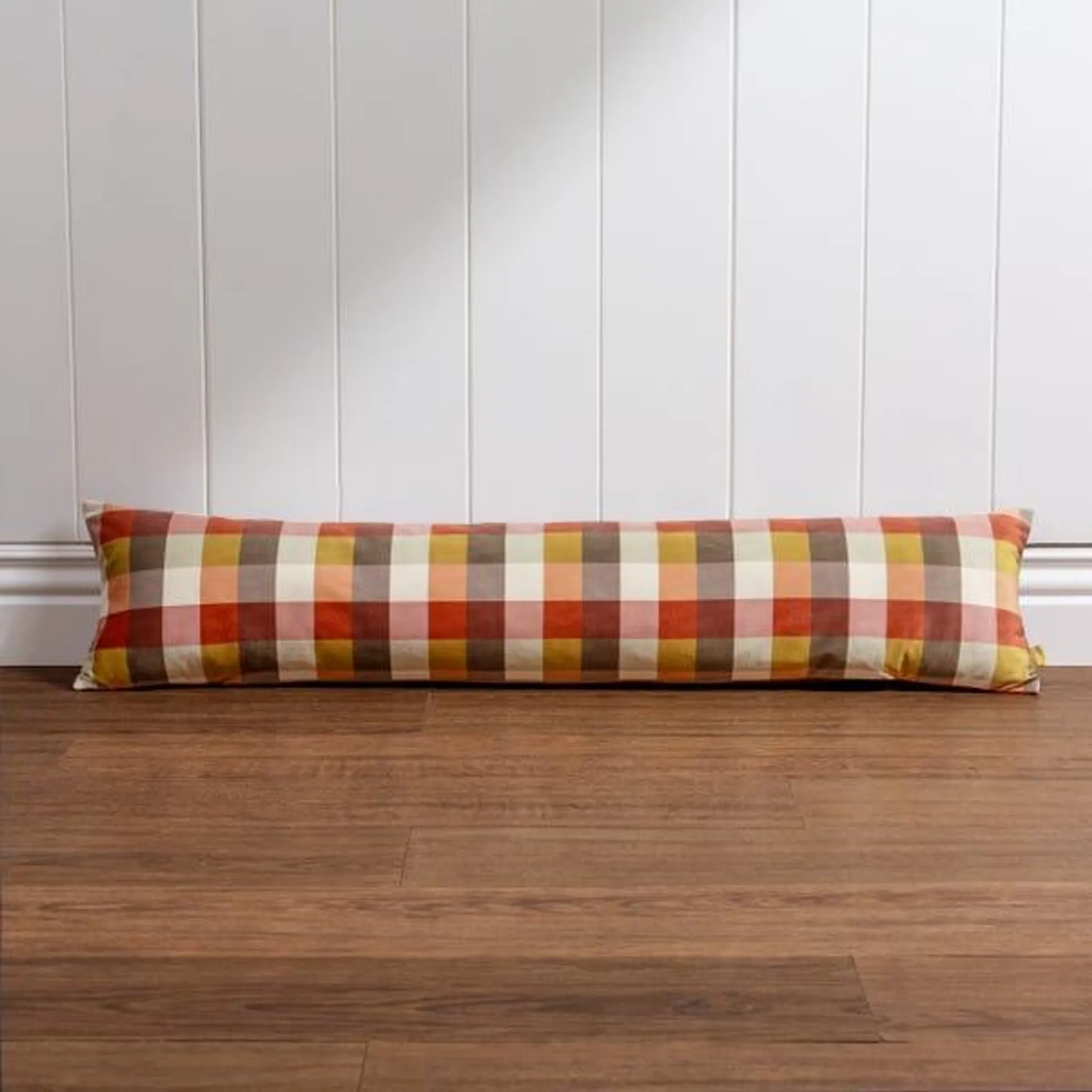 Checked Draught Excluder