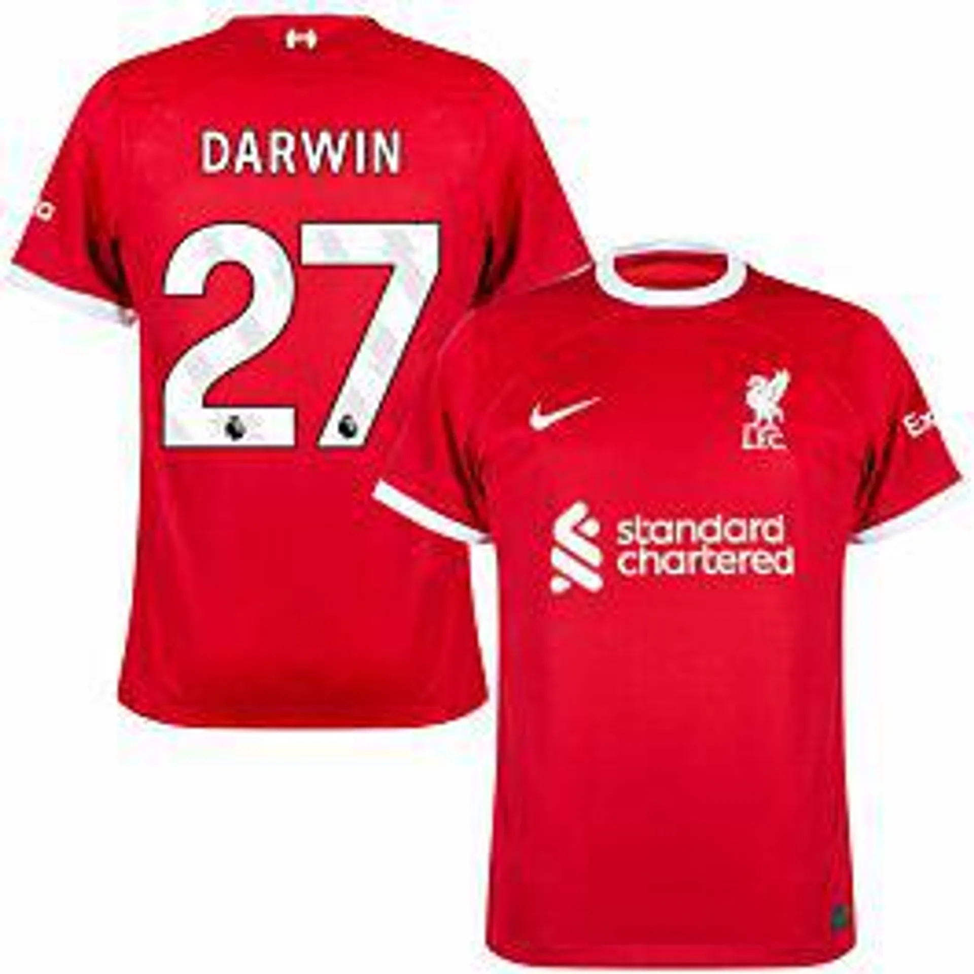 Nike Liverpool Home Darwin 27 Shirt 2023-2024 (Premier League)