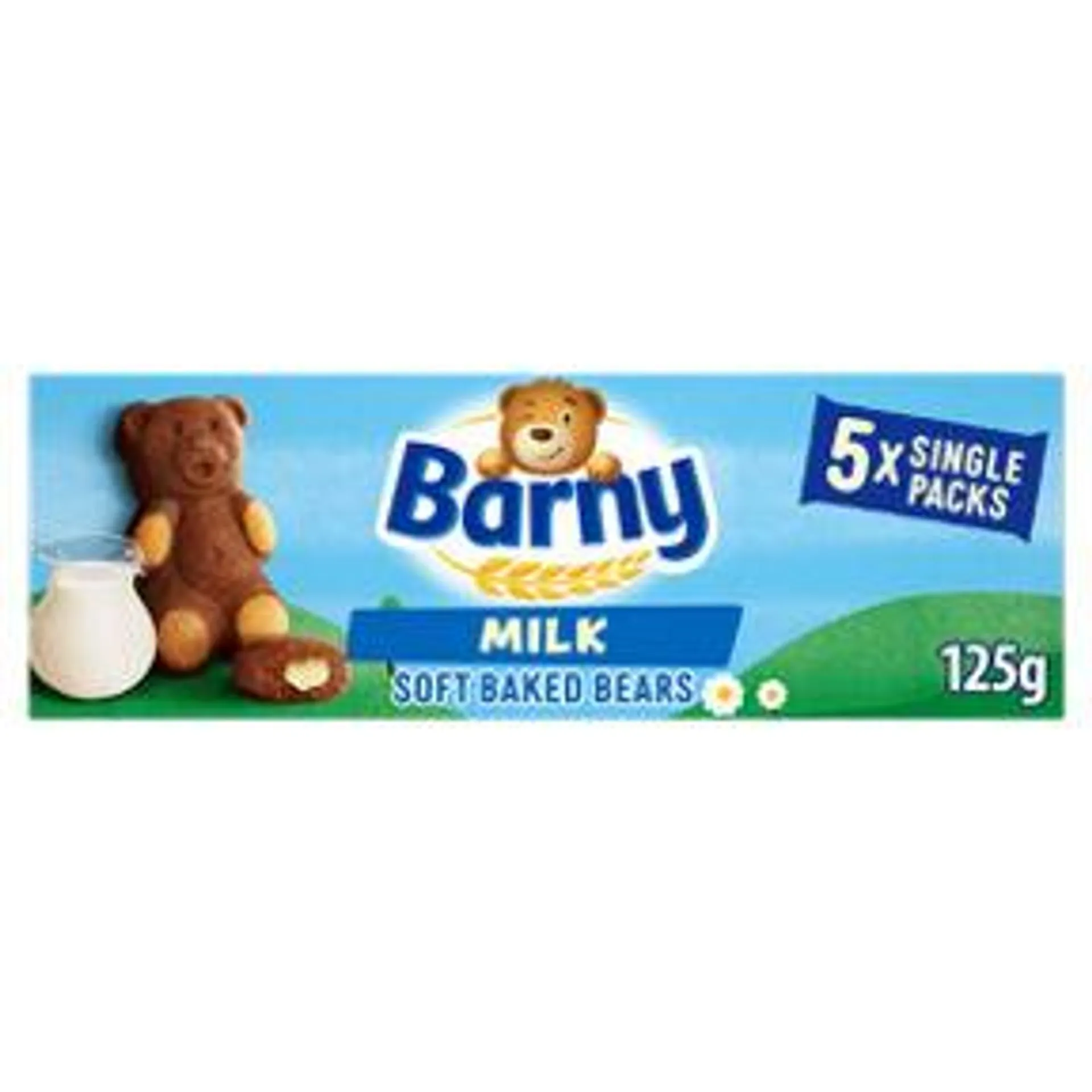 Barny Milk Soft Baked Bears 5pk