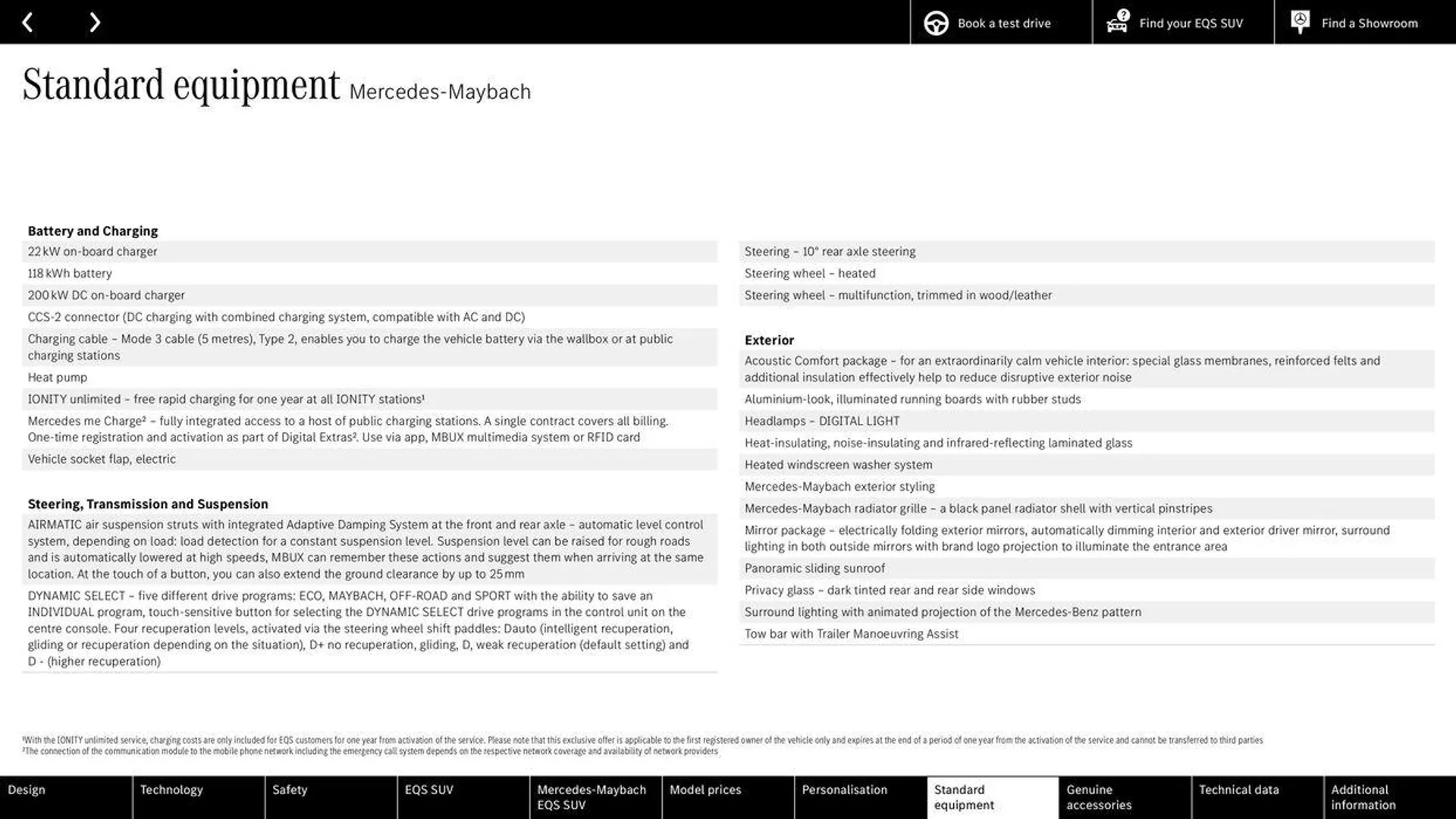 Mercedes Benz New EQS SUV from 10 August to 10 August 2025 - Catalogue Page 47