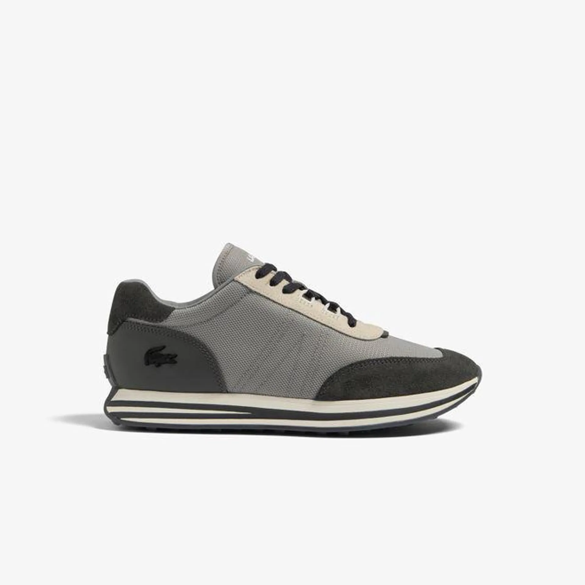 Lacoste Mens L-Spin Shoes in Grey