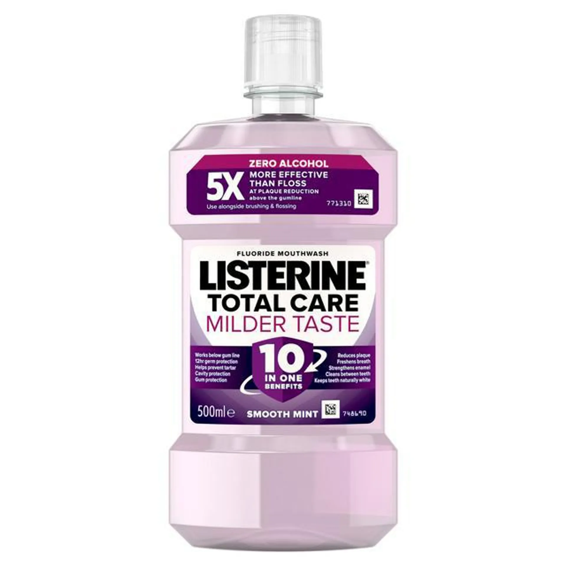 Listerine Total Care Milder Taste Mouthwash 500ml