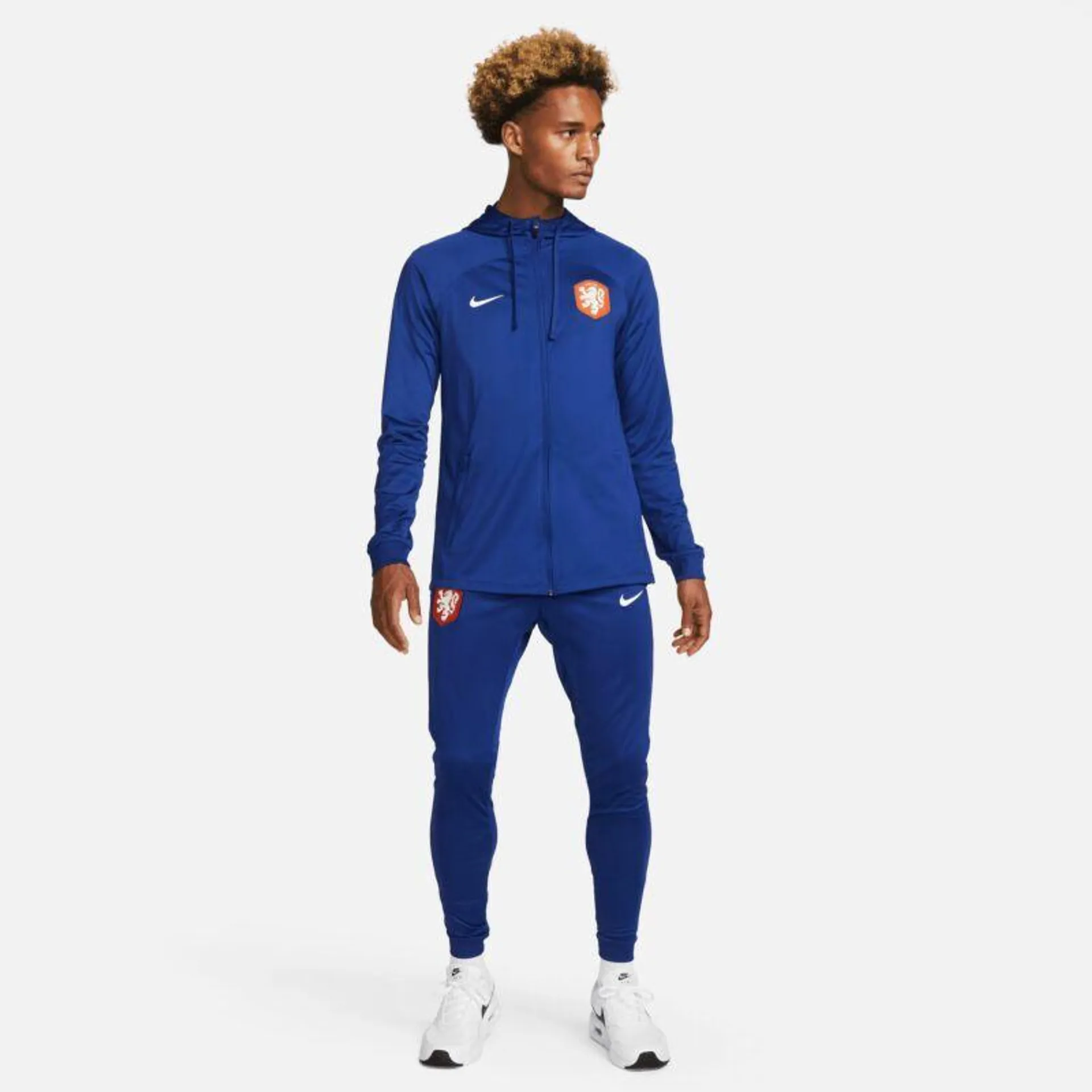 Nike Holland Dri-Fit Strike Hooded Tracksuit - Royal 2022-2023