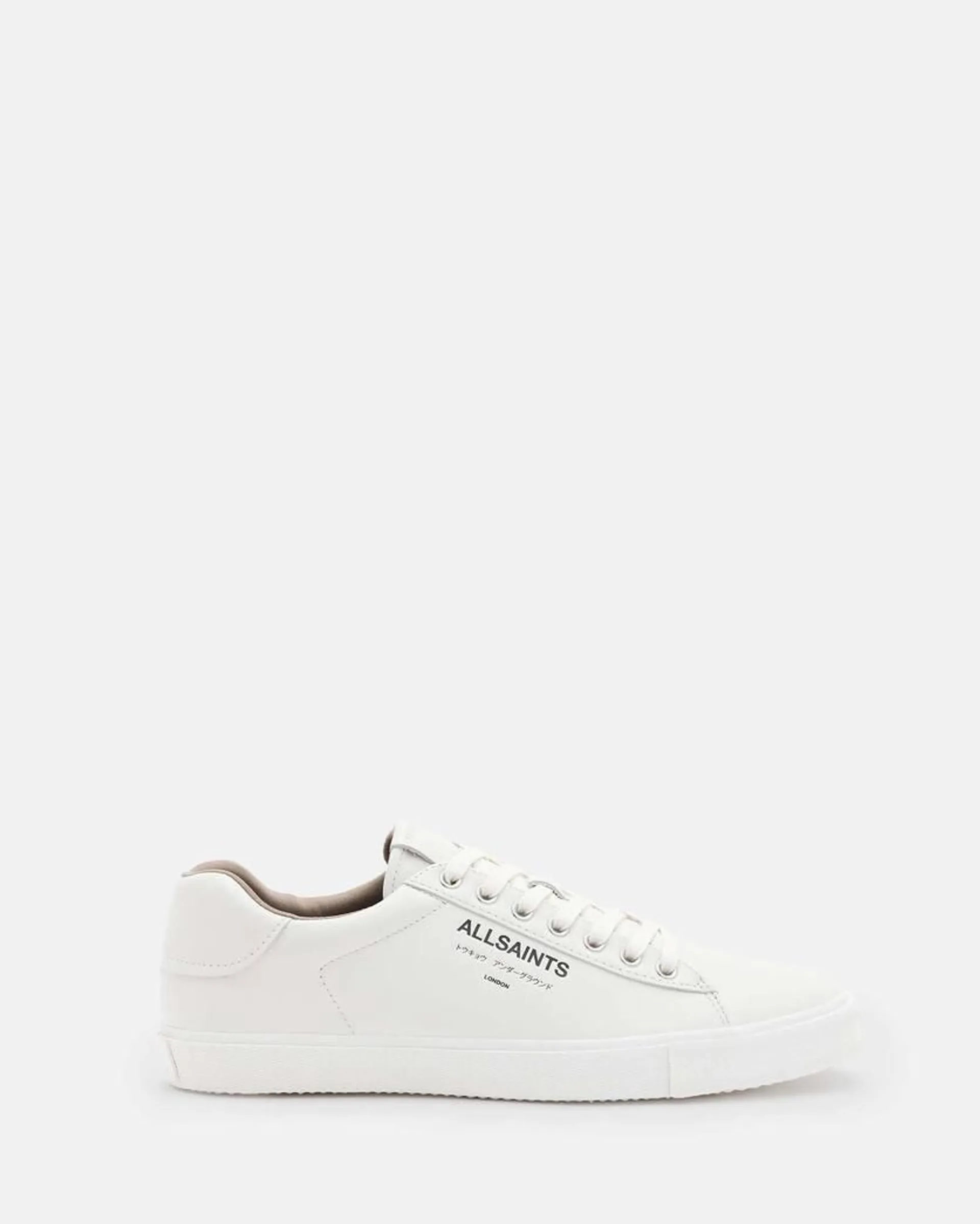Underground Leather Low Top Trainers
