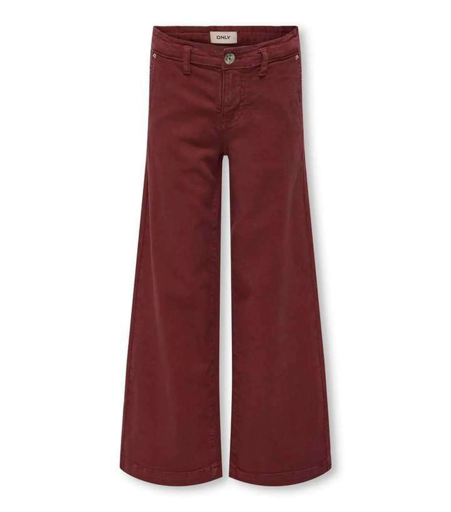 KIDS ONLY Burgundy Wide Leg Jeans