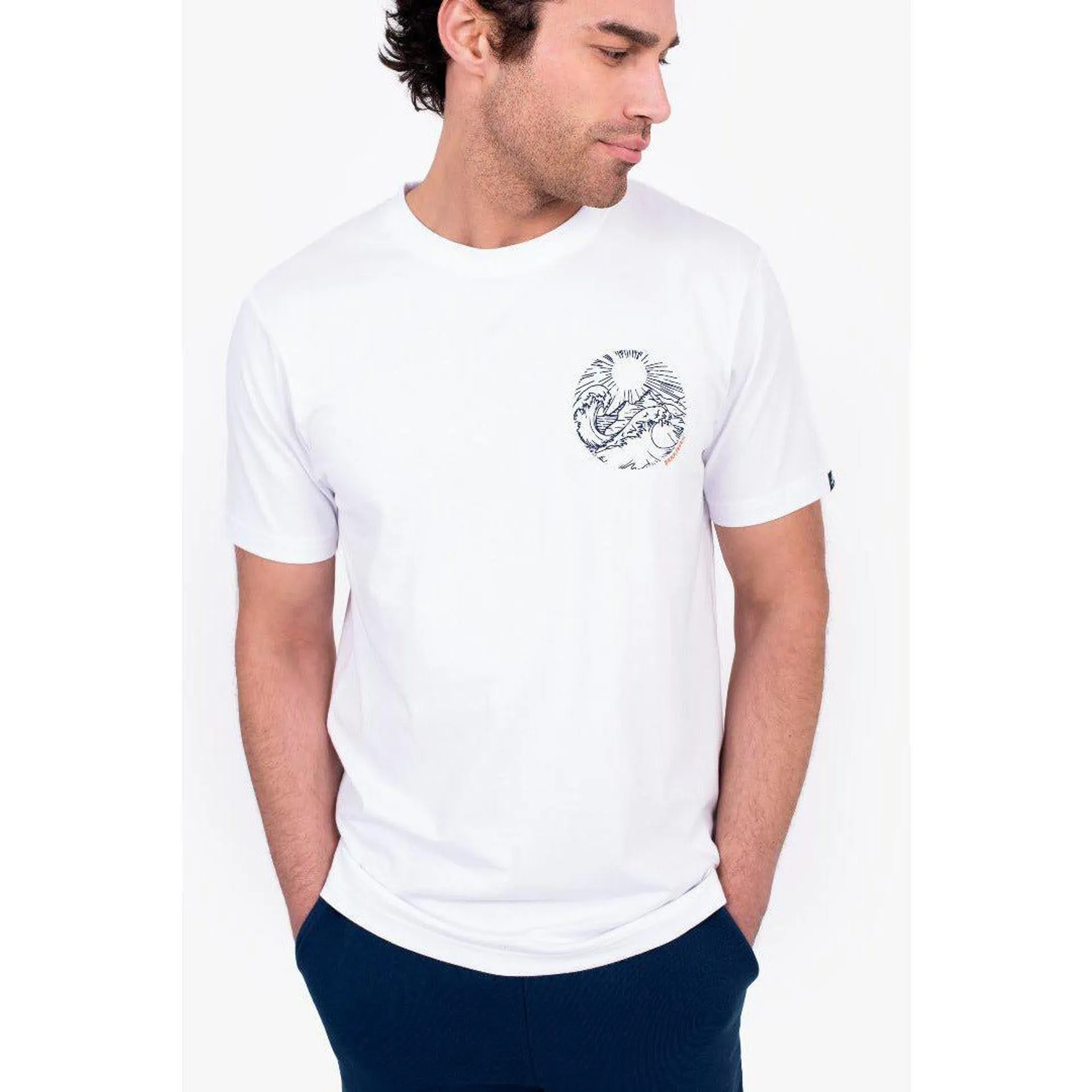 Brakeburn Wild Sea Tee - White