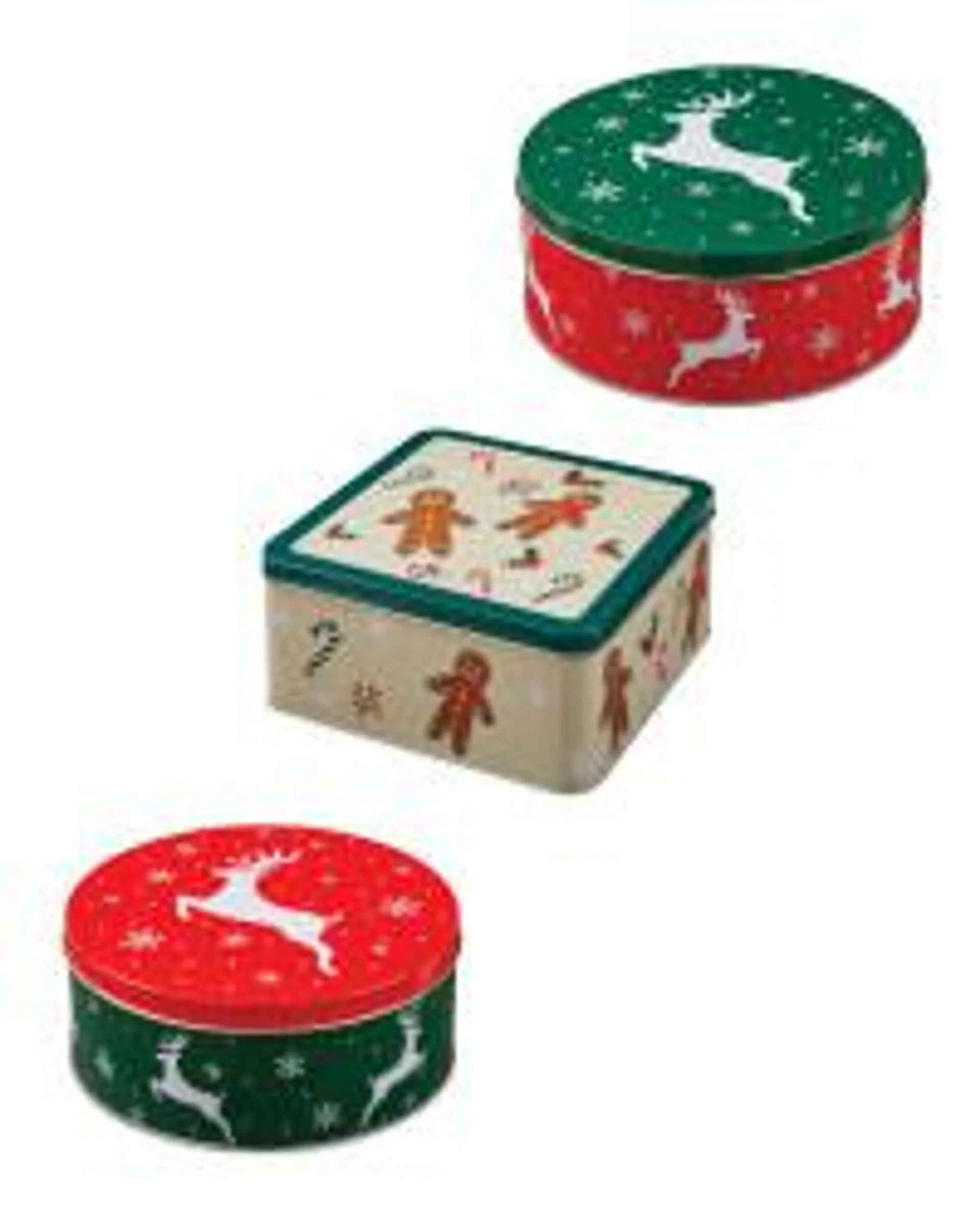 Christmas Cake Tins